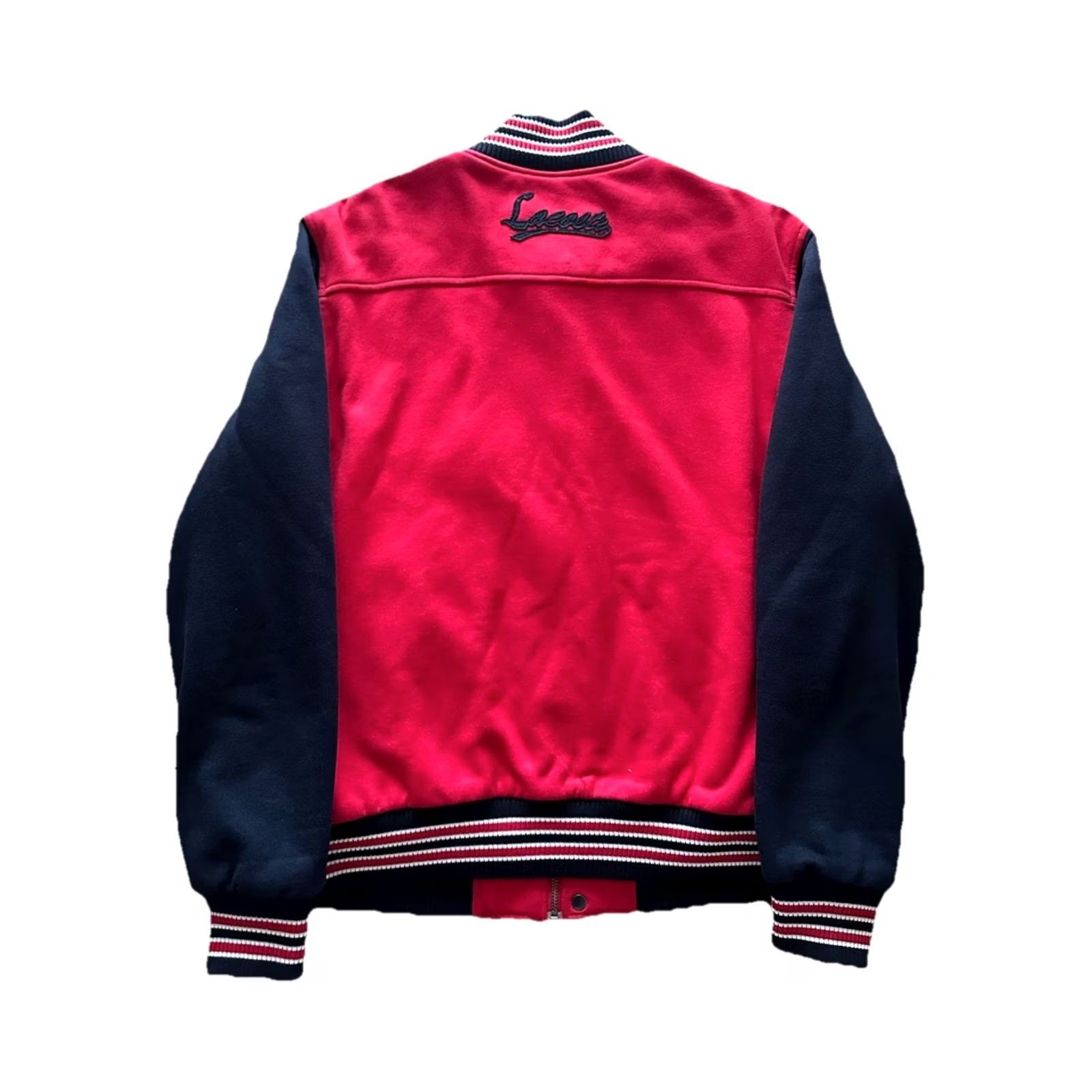 Lacoste Lacoste Varsity Jacket Shirt Jacket Men 50 Red/Black Classic Band Collar Pockets Casual Vintage No Size US M / EU 48-50 / 2 - 2 Thumbnail