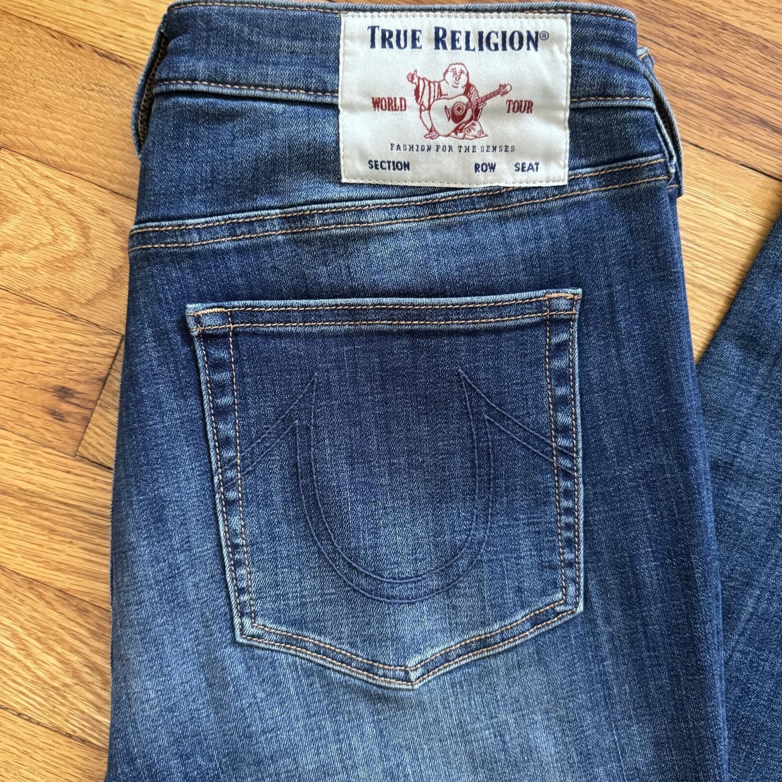 True Religion True Religion Halle Distressed Jeans-32 Size 30" / US 8 / IT 44 - 4 Thumbnail