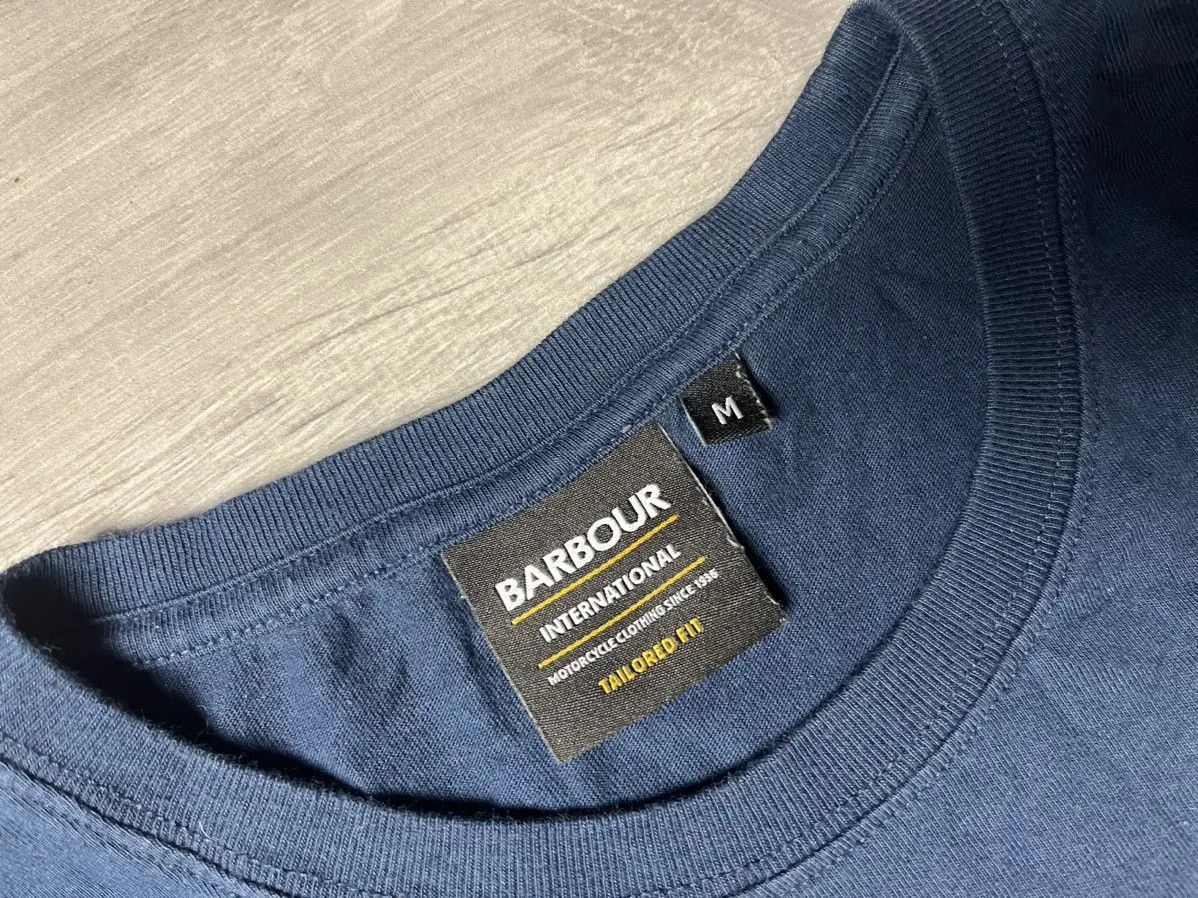 Barbour Barbour international Tshirt box logo size Medium Size US M / EU 48-50 / 2 - 4 Thumbnail
