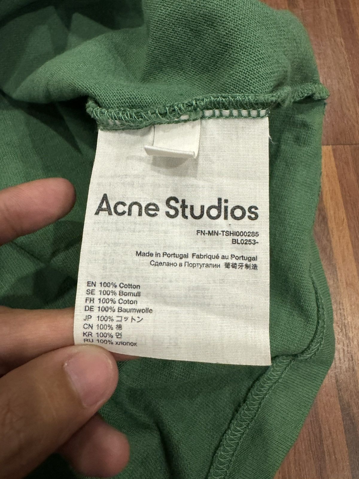 Acne Studios Acne Studios SS21 “Beni Bischof Extorr Printed Cotton-Jersey Size US L / EU 52-54 / 3 - 9 Thumbnail