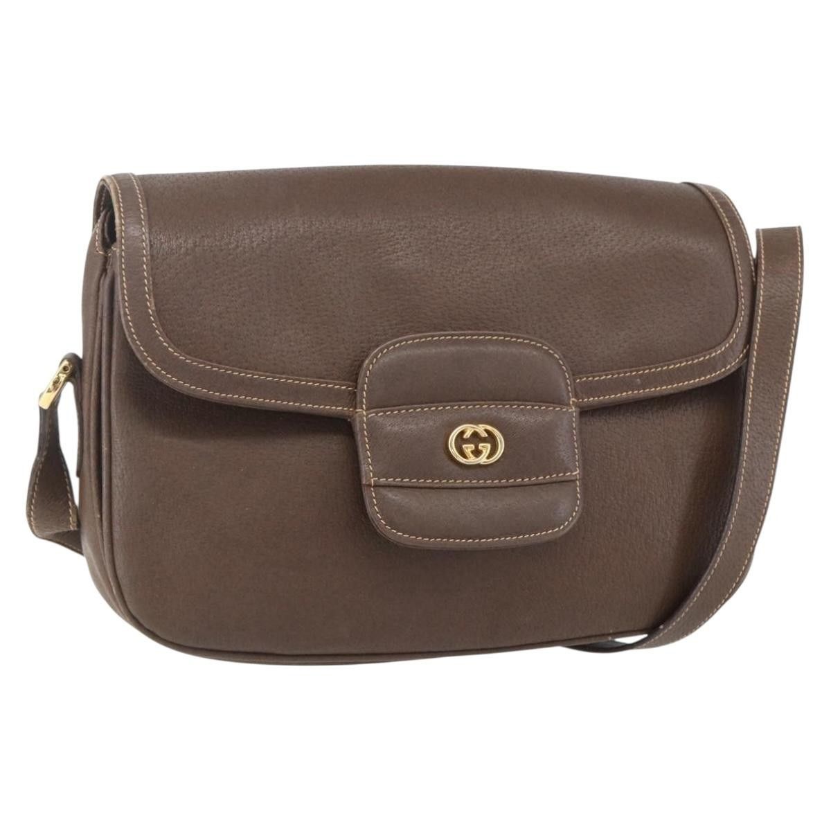 Gucci Gucci Vintage Shoulder Bag Leather Size ONE SIZE - 1 Thumbnail