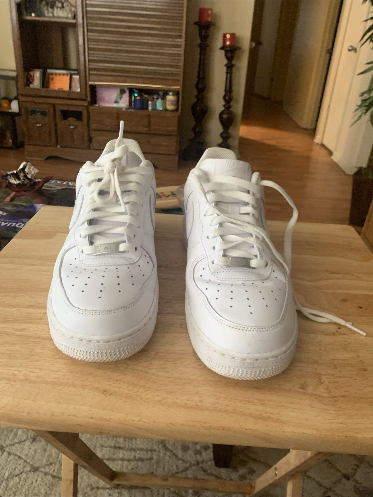 Nike air force 1 07 triple white Size US 9.5 / EU 42-43 - 6 Thumbnail