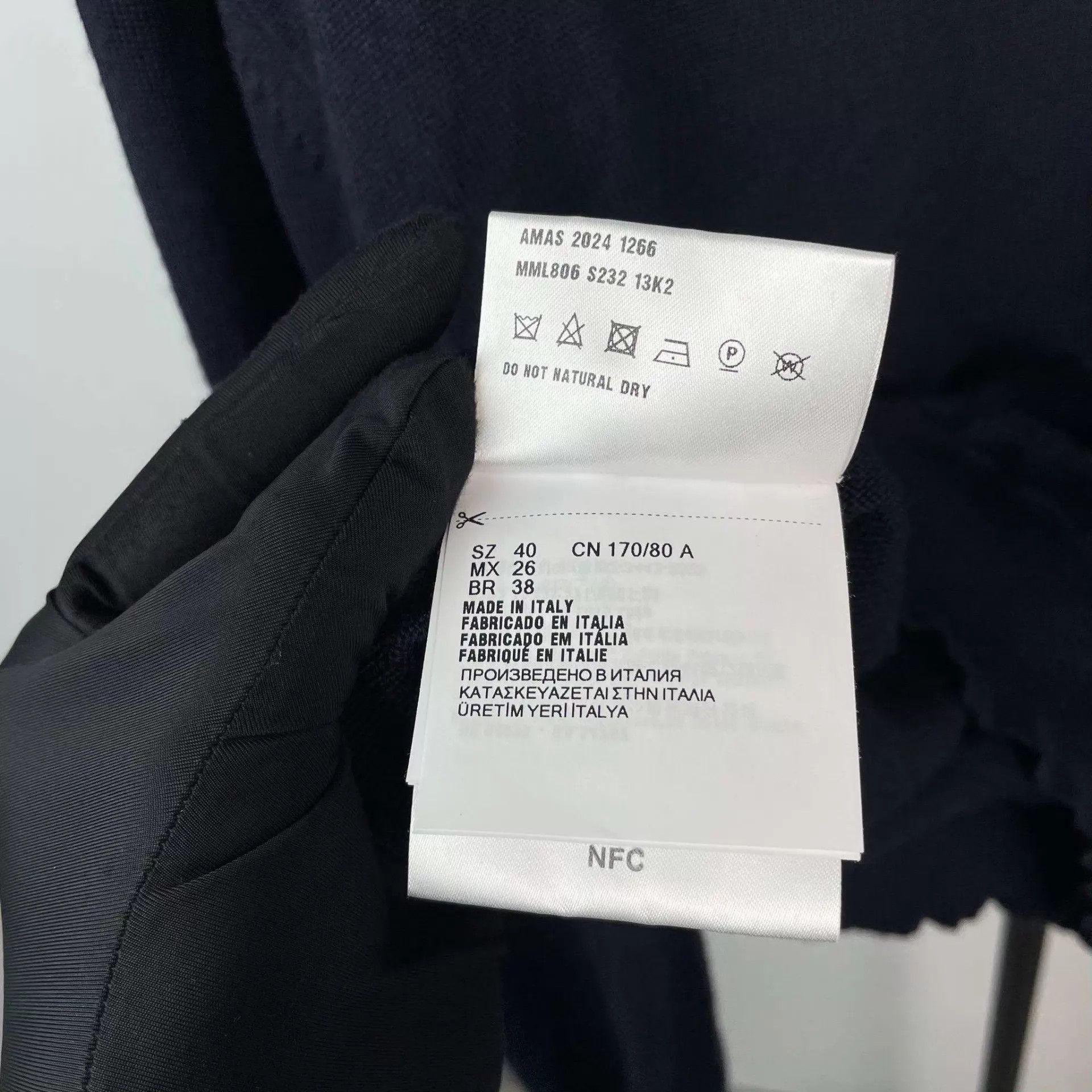 Miu Miu MIU MIU navy blue wool sweater 40 Size S / US 4 / IT 40 - 5 Thumbnail