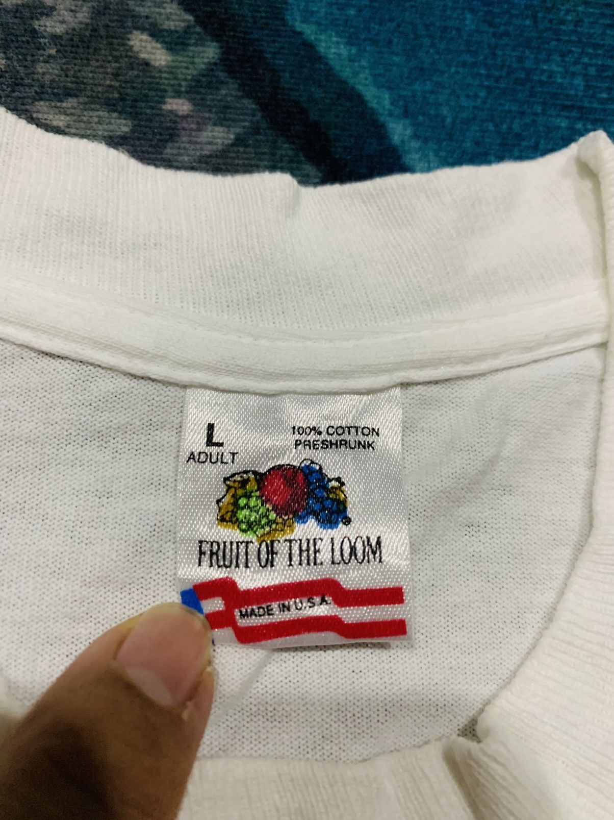 Fruit Of The Loom LAST DROP#Vintage 80’s Opel Yanase Single Stitch Made In Usa Size US L / EU 52-54 / 3 - 3 Thumbnail