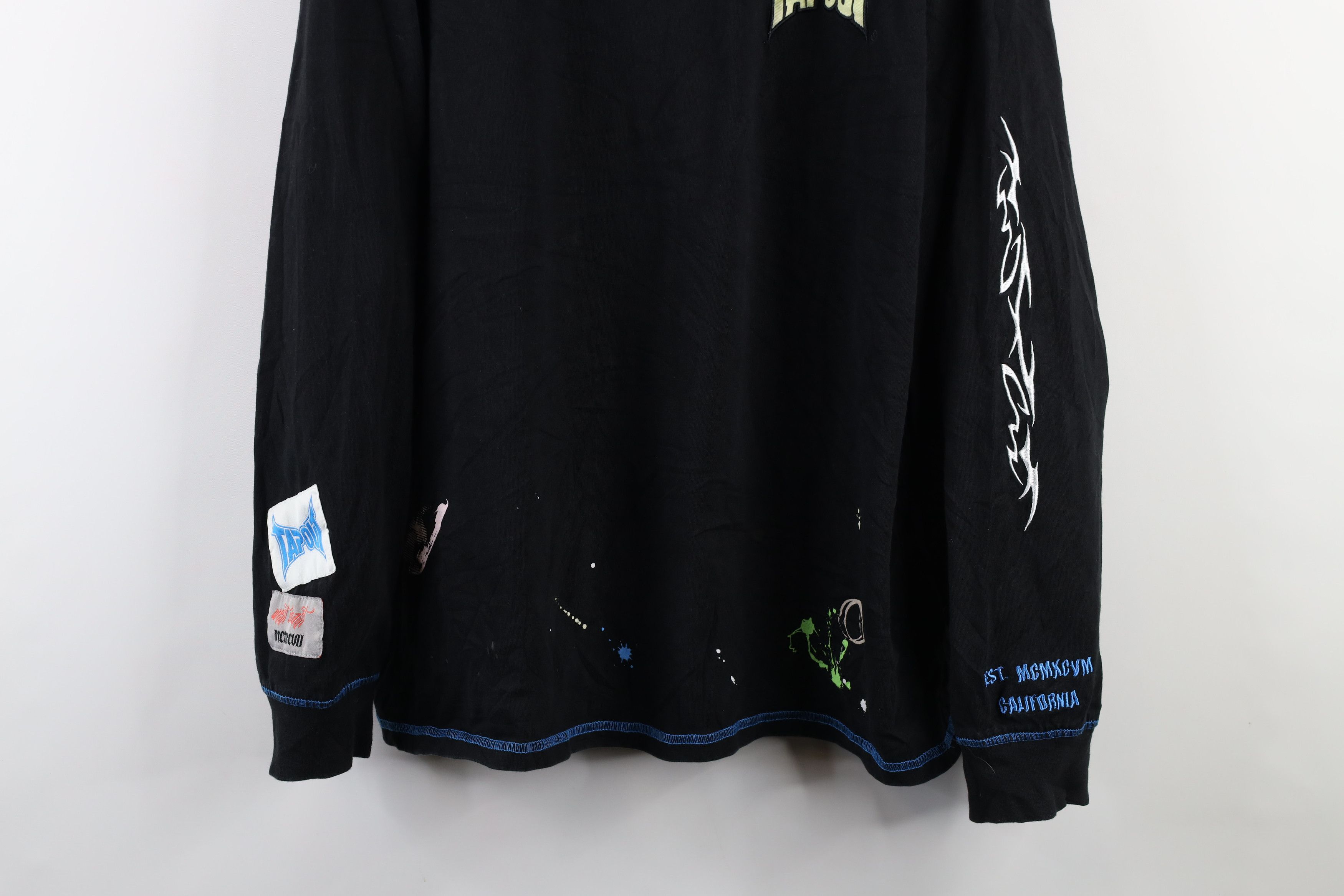 Tapout × Vintage Tapout Tribal Abstract MMA UFC Fighting Long Sleeve T-Shirt Size US L / EU 52-54 / 3 - 3 Thumbnail