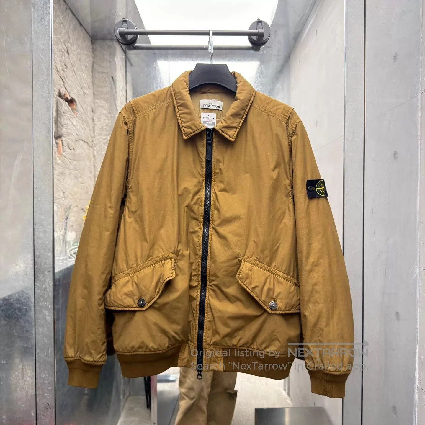 Stone Island Beige Light Jacket with Zip Closure Size L. Size US L / EU 52-54 / 3 - 1 Thumbnail