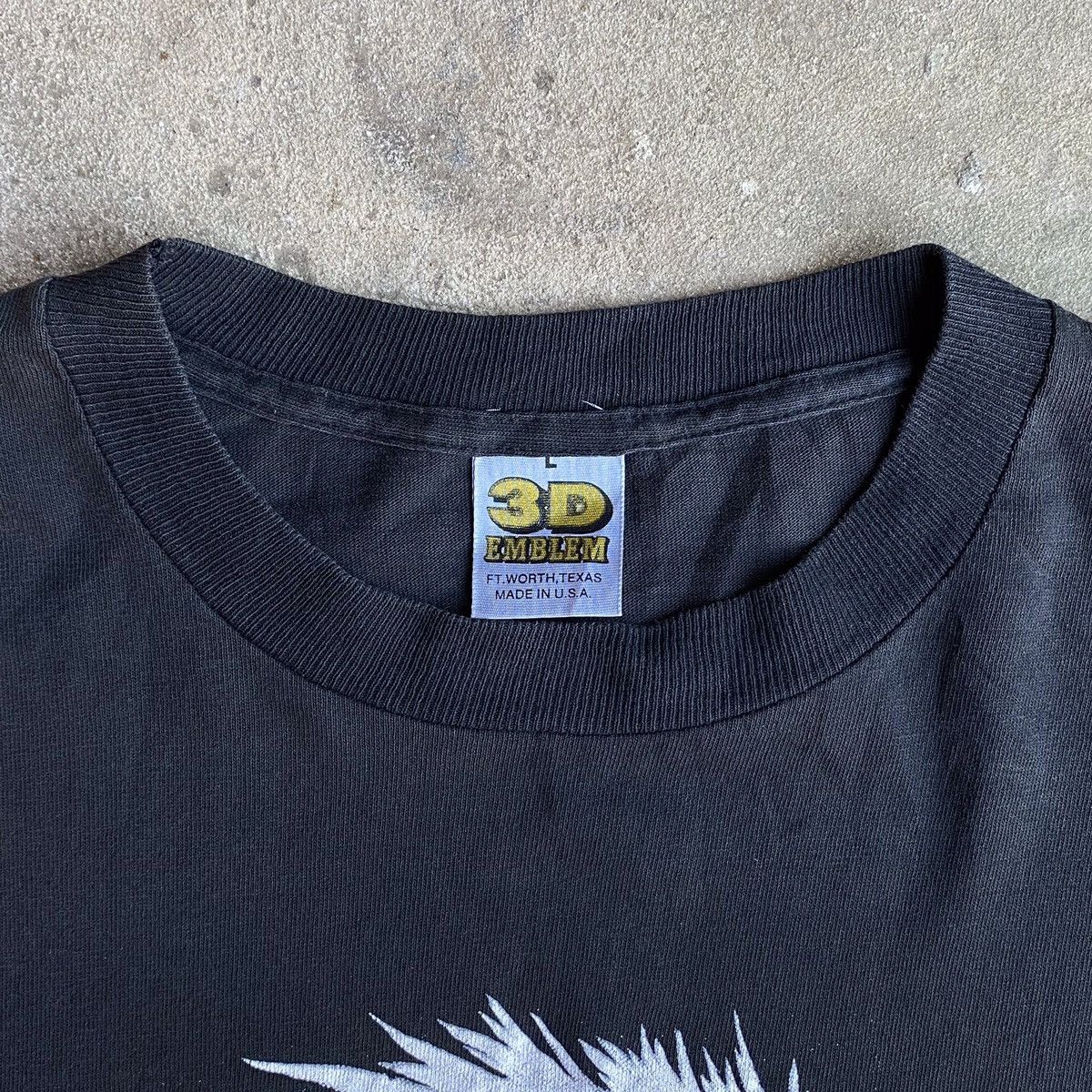 Harley Davidson × Vintage Vintage 1991 HD 3D Emblem L/S T-Shirt Size US L / EU 52-54 / 3 - 3 Thumbnail