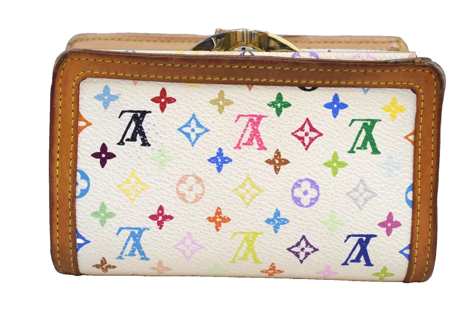 Louis Vuitton Louis Vuitton Portefeuille Viennois Wallet Multicolor M92987 Size ONE SIZE - 2 Thumbnail