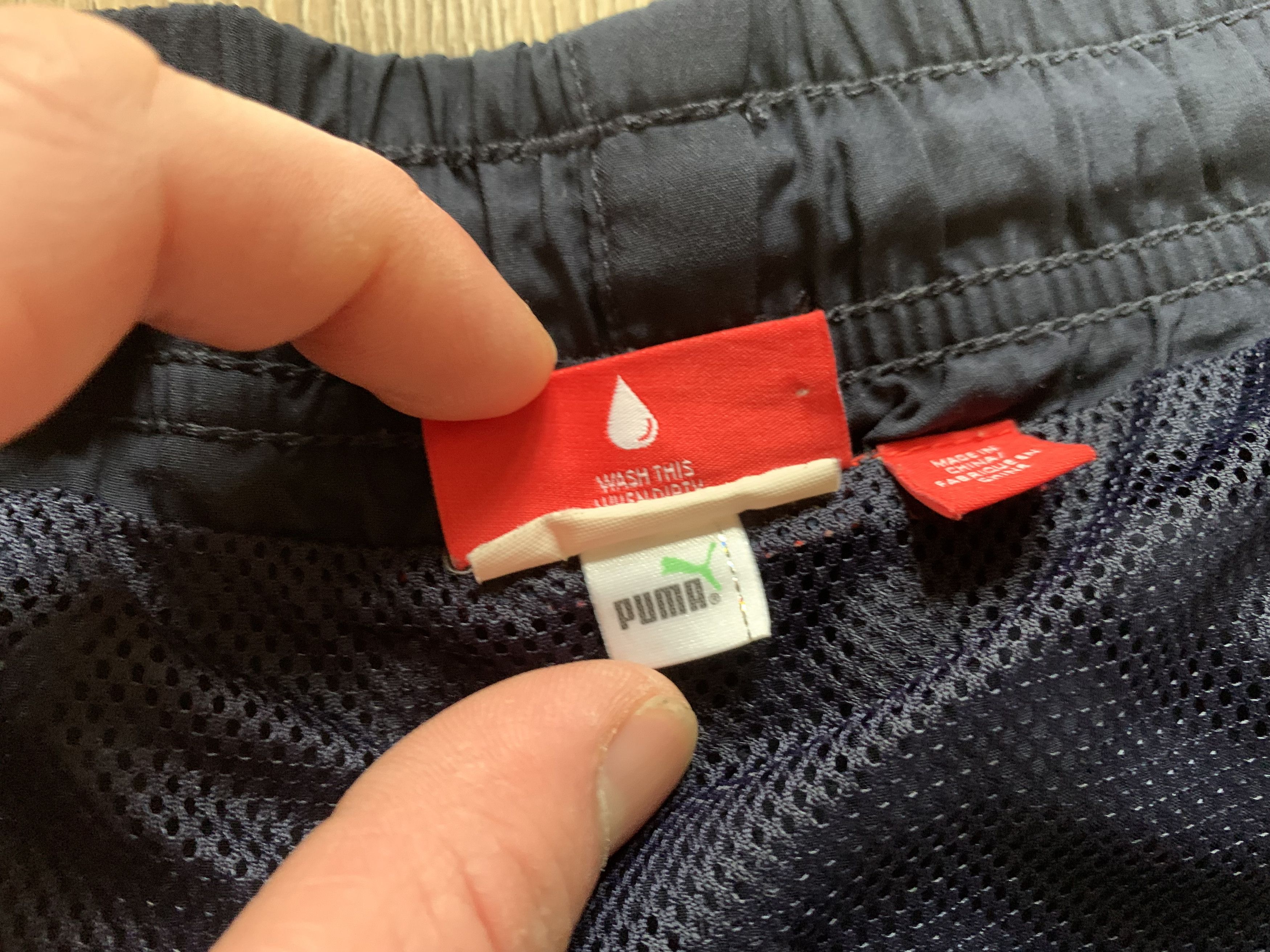 Puma × Vintage Puma Vintage Blue Training Shorts Size US 33 - 10 Thumbnail