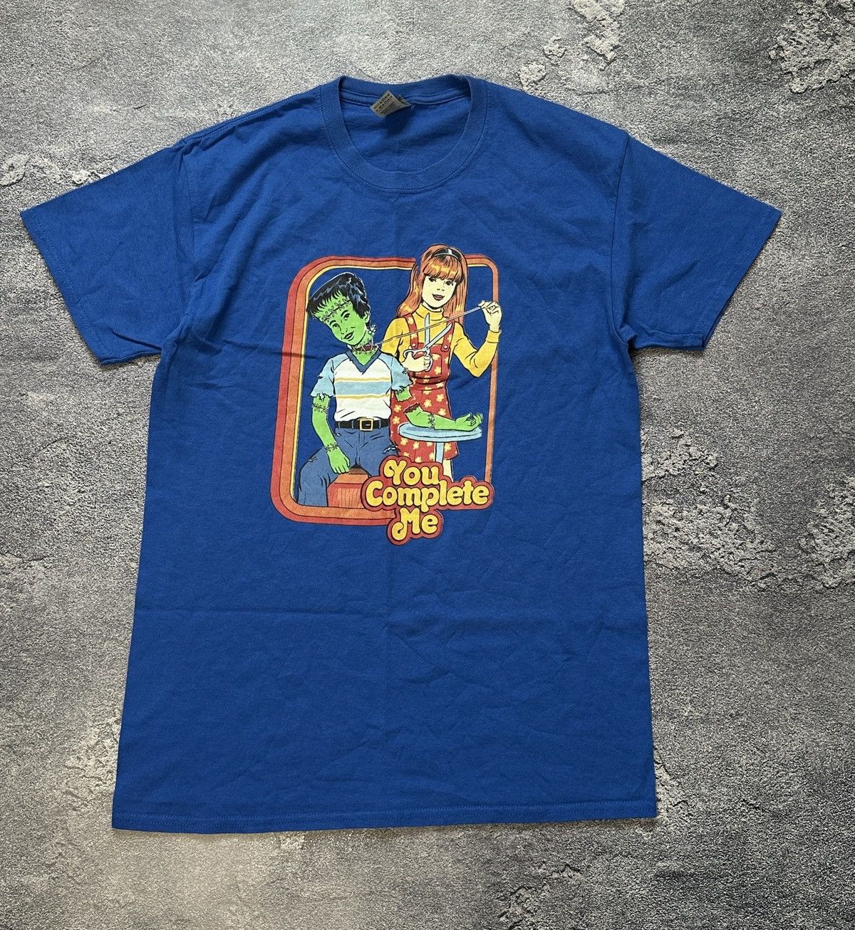 Other Adult Humor “You Complete Me” Moovie Frankenstein T-Shirt Size US M / EU 48-50 / 2 - 1 Thumbnail