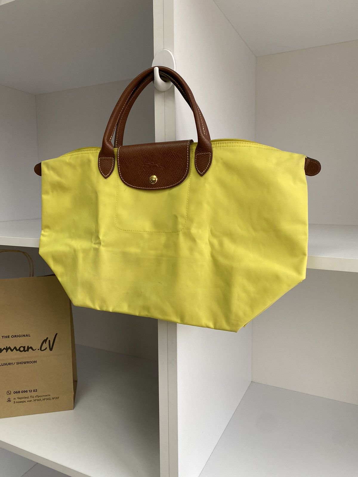 Longchamp × Vintage Vintage Longchamp women’s yellow Bag Size ONE SIZE - 7 Thumbnail