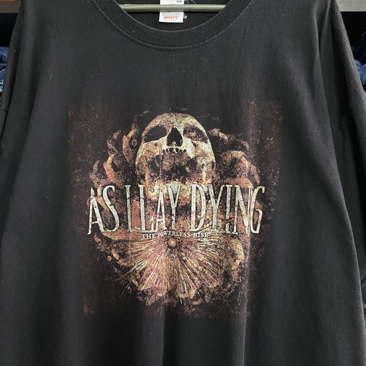 Band Tees Vintage As I Lay Dying Big graphic logo band 90’s tee Size US XXL / EU 58 / 5 - 2 Thumbnail