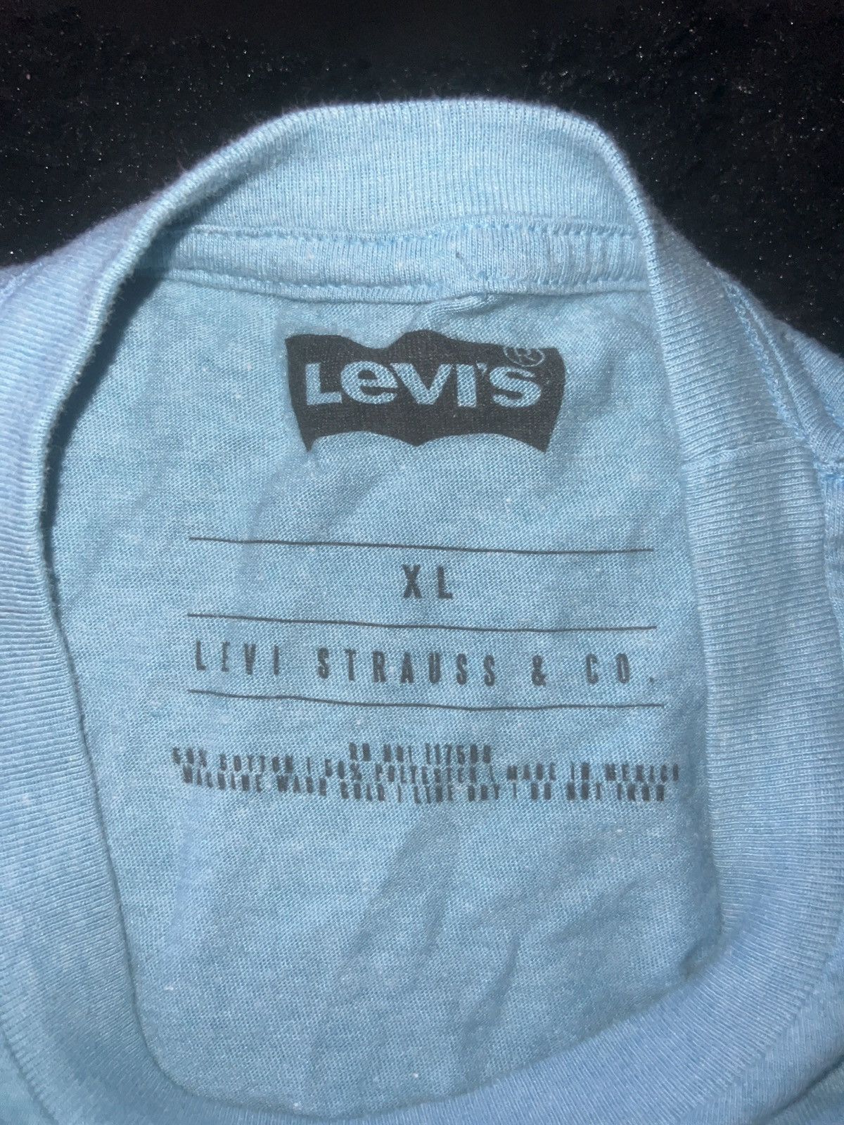 Levi's Levi Strauss & Co. Logo Tee Size US XL / EU 56 / 4 - 5 Thumbnail