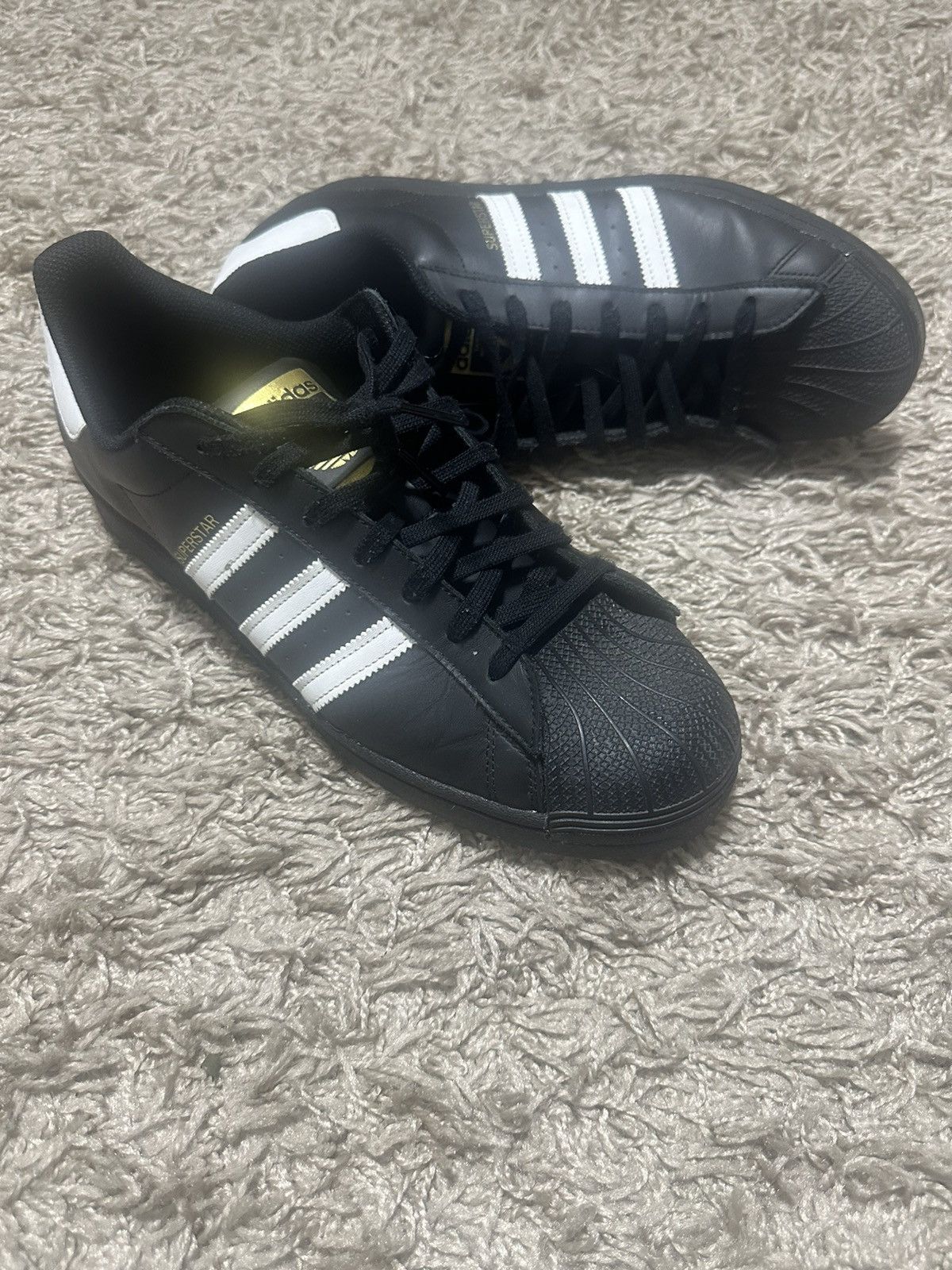 Adidas Adidas superstars Size US 13 / EU 46 - 4 Thumbnail