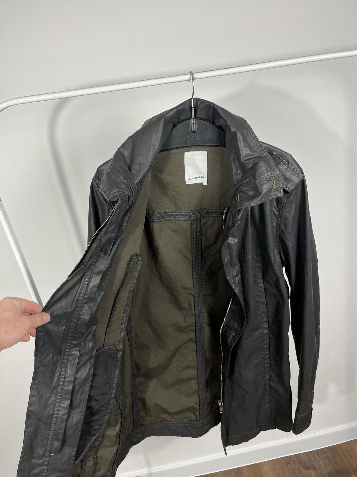 J.Lindeberg J.Lindeberg Rubin Beat Wax Cotton Jacket Women’s Size M Size M / US 6-8 / IT 42-44 - 9 Thumbnail