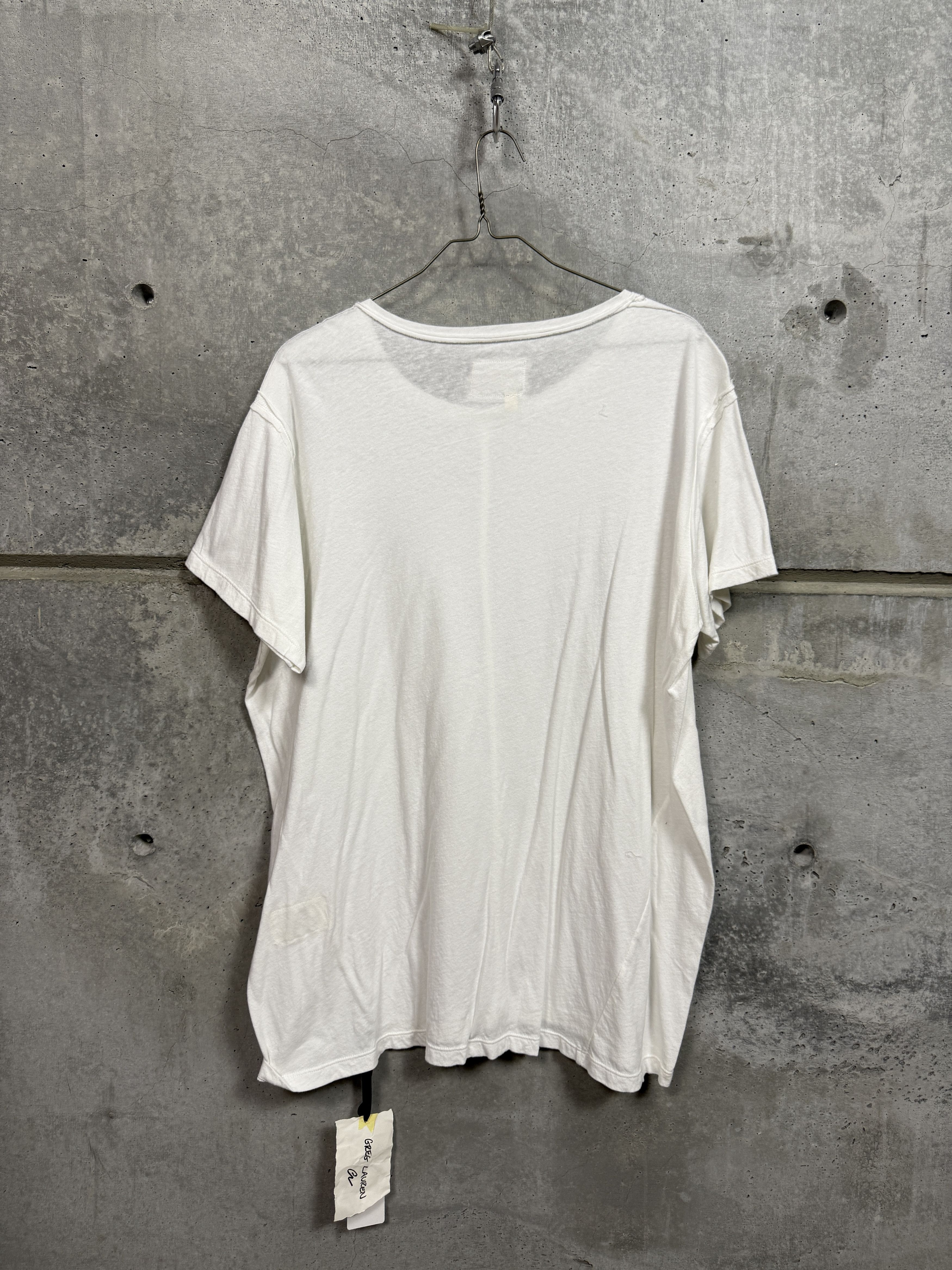 Greg Lauren Greg Lauren Split Crew Neck Tee Size US M / EU 48-50 / 2 - 5 Thumbnail
