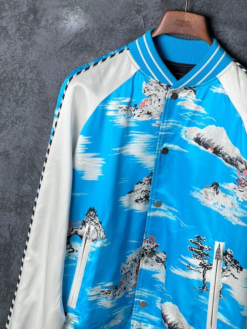 Amiri Amiri Multicolor Landscape Painting Jacket Size US M / EU 48-50 / 2 - 5 Thumbnail