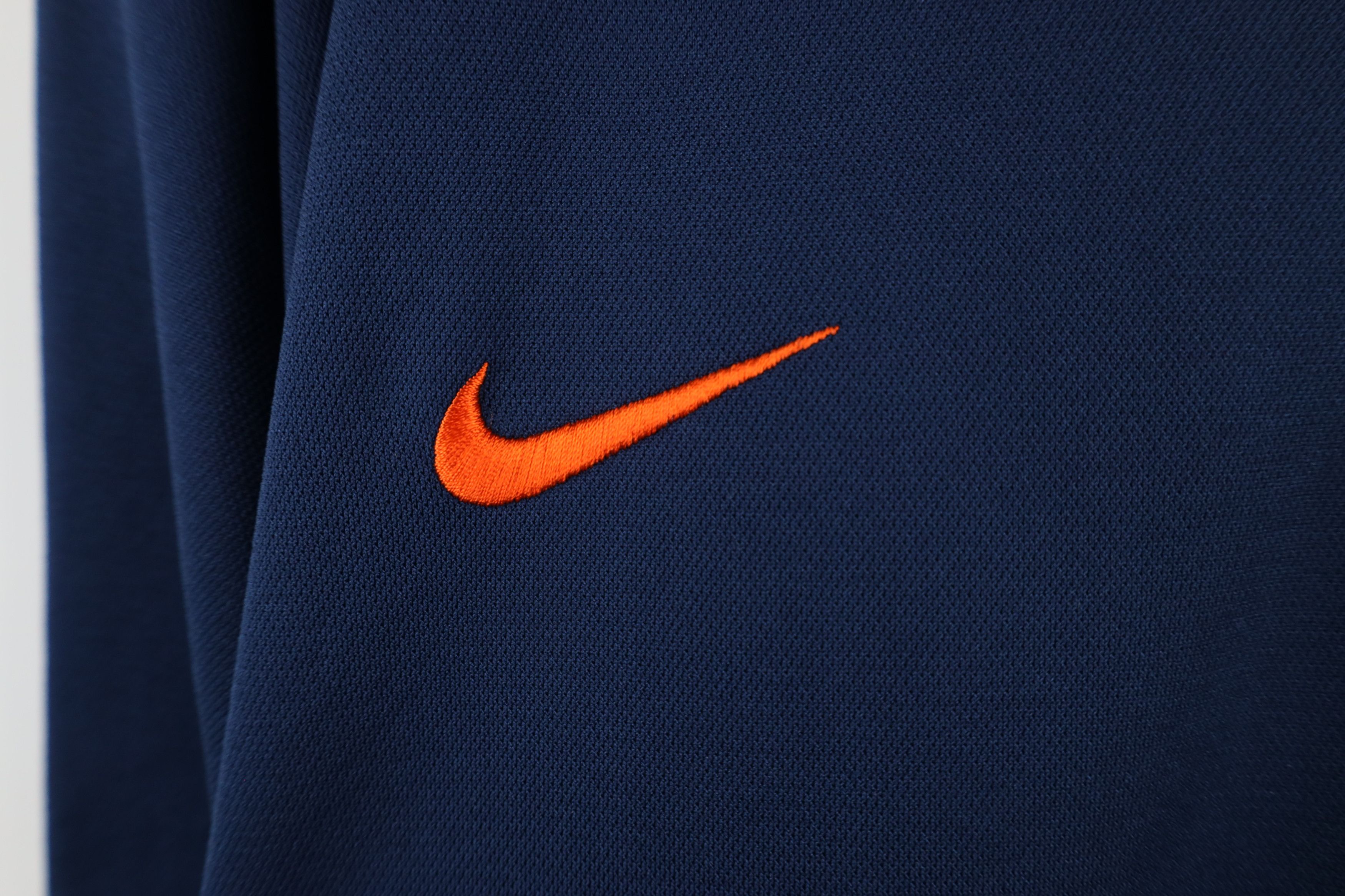 Nike × Vintage Nike Out Detroit Tigers Baseball Collared Polo Shirt Blue Size US XXL / EU 58 / 5 - 5 Thumbnail