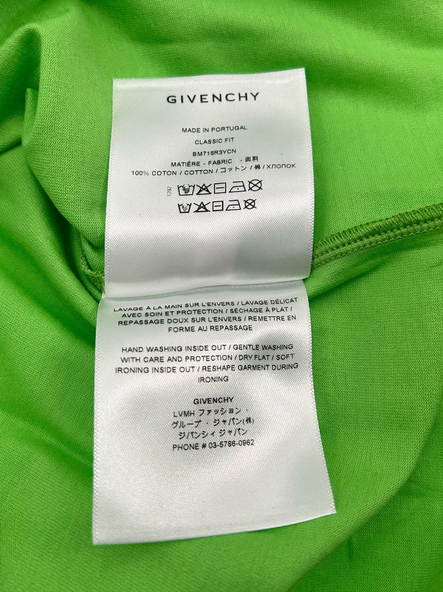 Givenchy Givenchy Classic Fit T-Shirt Size US S / EU 44-46 / 1 - 3 Thumbnail