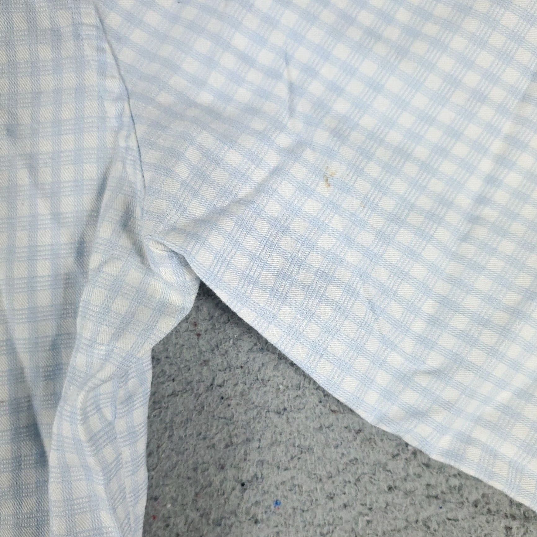 Banana Republic Banana Republic Button Up Shirt Womens Medium Blue Check Long Sleeve Size M / US 6-8 / IT 42-44 - 5 Thumbnail