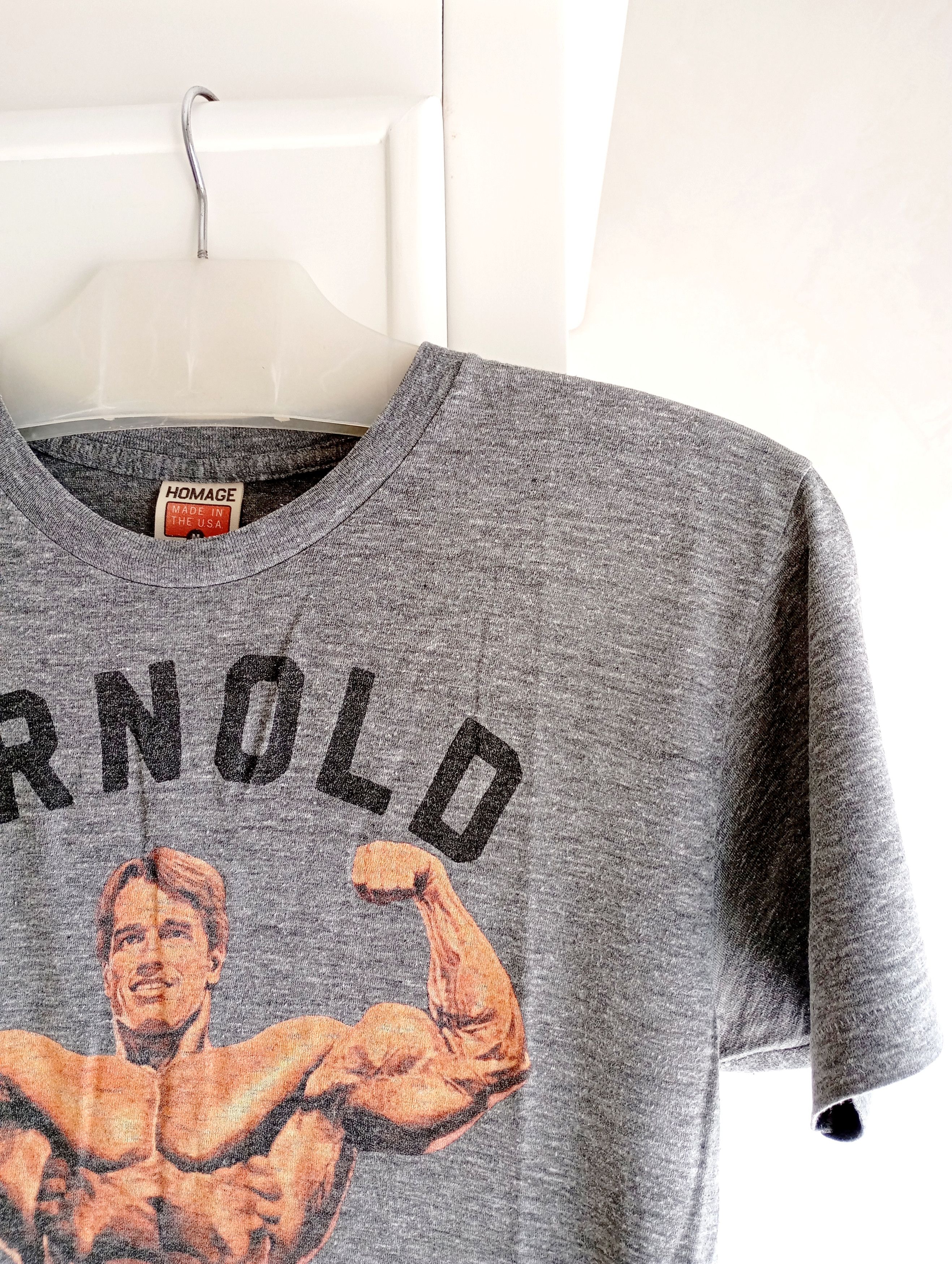 Homage Arnold Schwarzenegger Classic Made In USA Tshirt Size US M / EU 48-50 / 2 - 2 Thumbnail