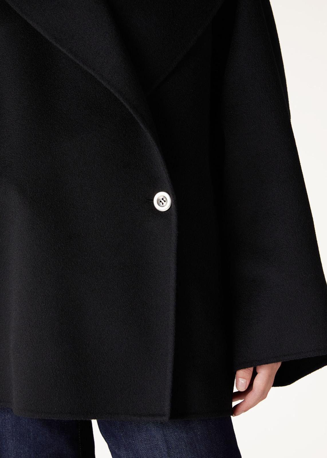 Loro Piana o1srvl11e1224 Enrique Cashmere Coat in Black Size M / US 6-8 / IT 42-44 - 5 Thumbnail