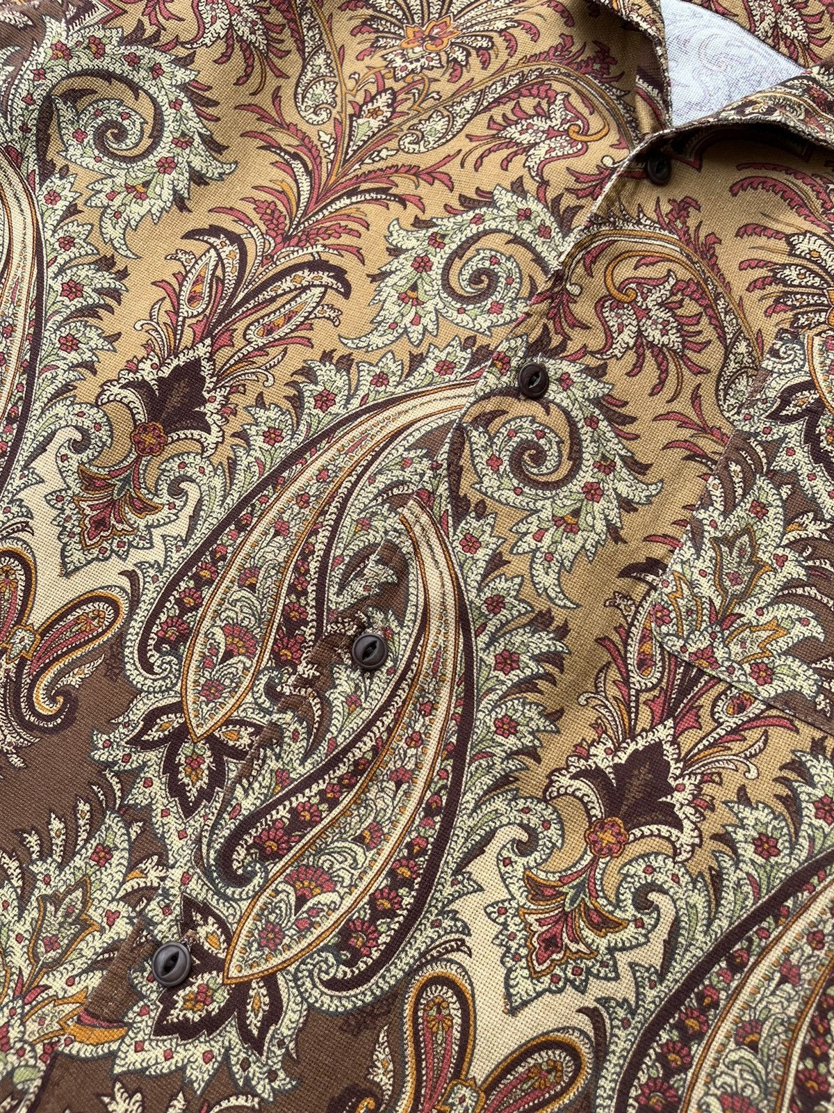 YMC YMC you must create malick paisley full print shirt Size US L / EU 52-54 / 3 - 7 Thumbnail