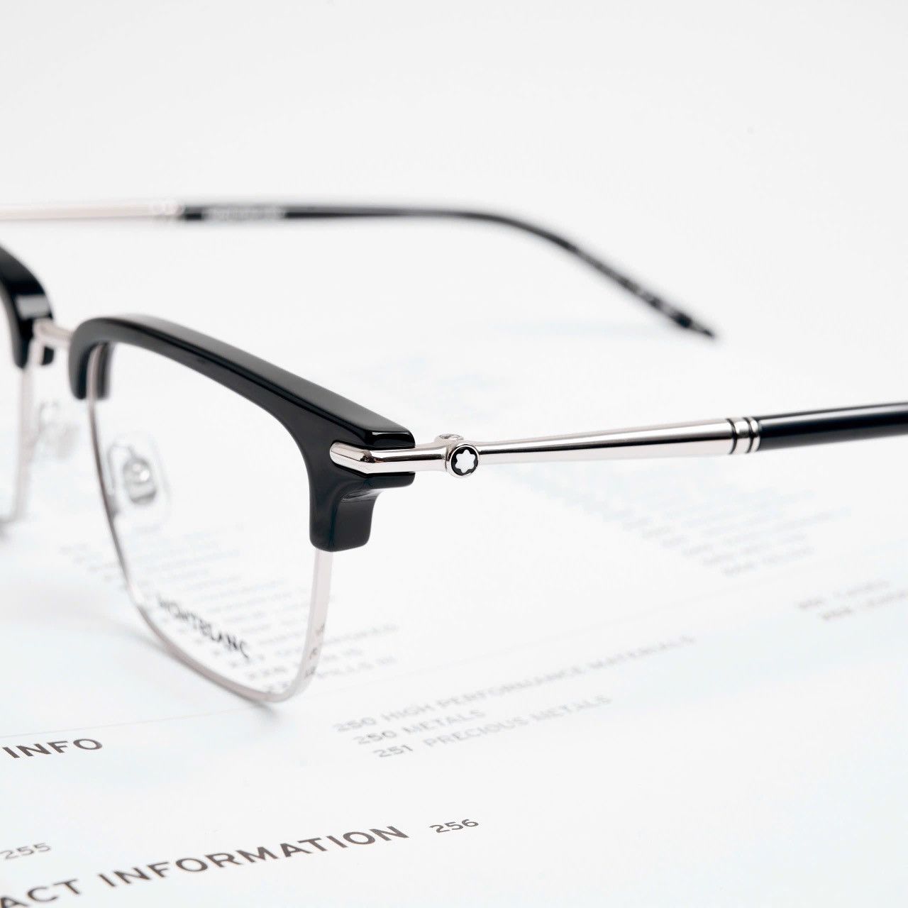 Montblanc MONTBLANC MB0243O 001 GLASSES Size ONE SIZE - 3 Thumbnail