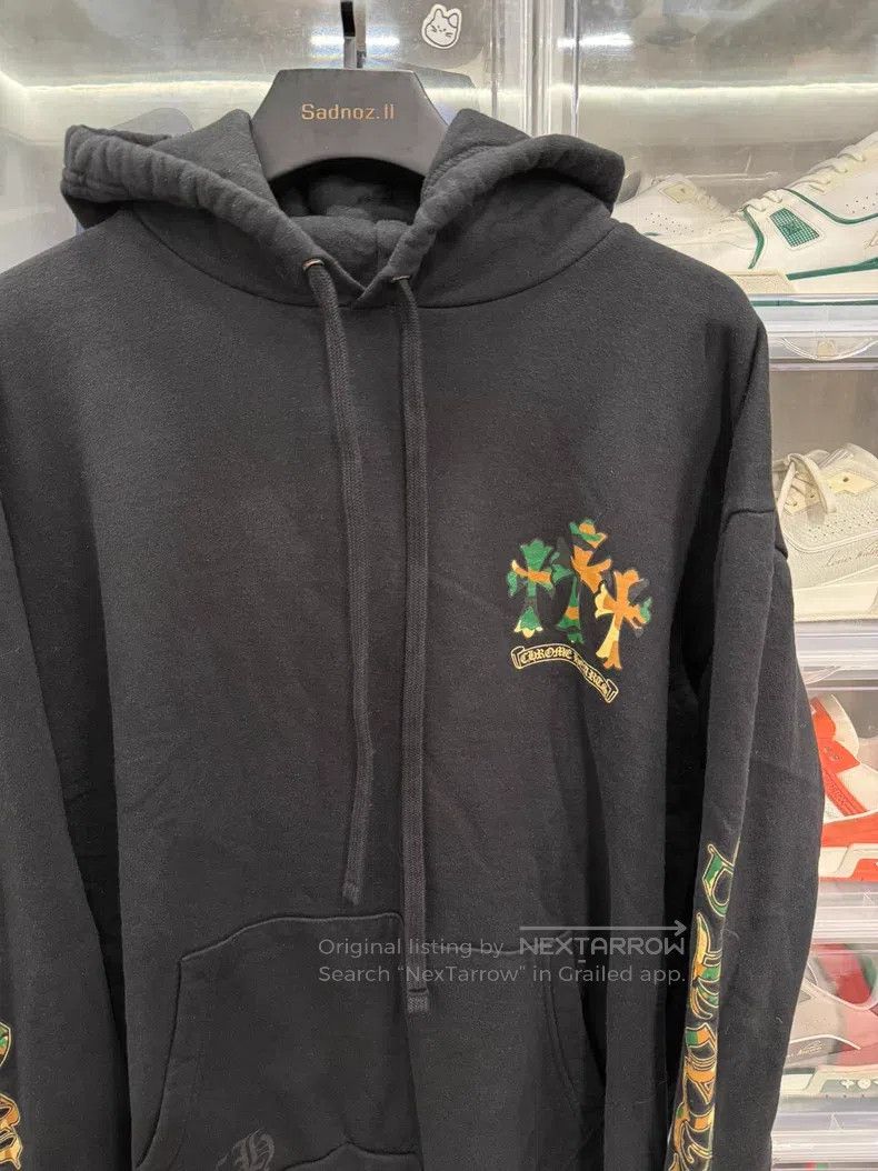 Chrome Hearts CHROME HEARTS Size L Camouflage Sanskrit horseshoe sweater Size US L / EU 52-54 / 3 - 2 Thumbnail