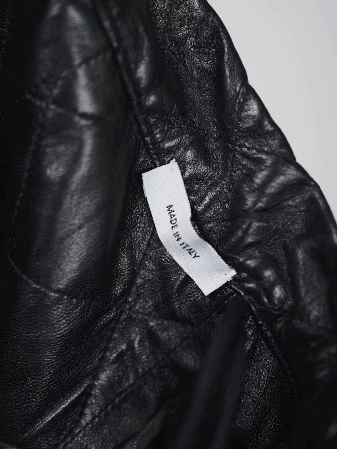 Yves Saint Laurent YSL Rive Gauche Quilted Leather Bodycon Skirt 40 Size 27" / US 4 / IT 40 - 3 Thumbnail
