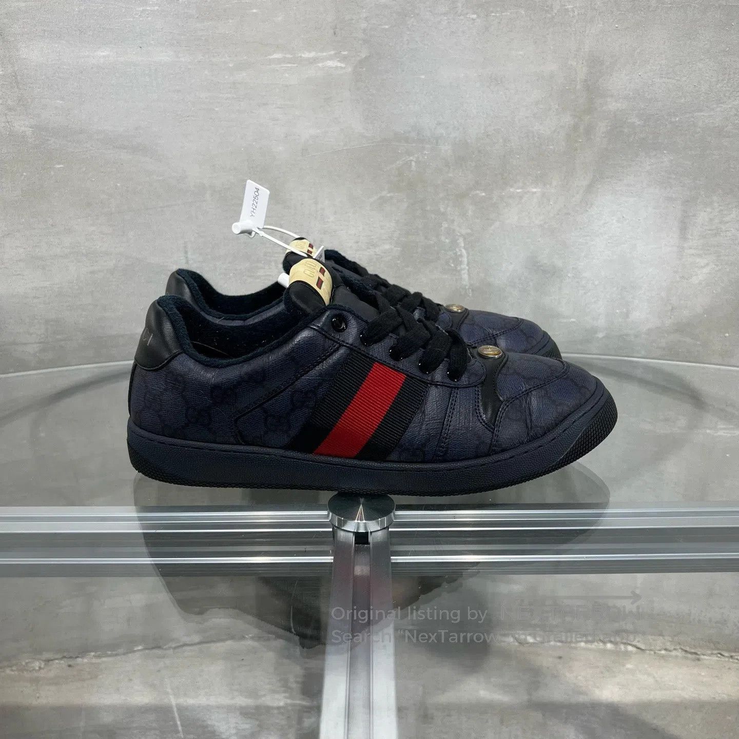 Gucci Guicci Screener, presbyopia with full print, dirty shoes Size US 10 / EU 43 - 4 Thumbnail