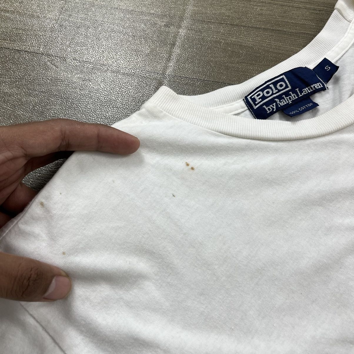 Polo Ralph Lauren 1990s Polo Sport Polo Bear Ralph Lauren Big Logo Tee Size US S / EU 44-46 / 1 - 6 Thumbnail
