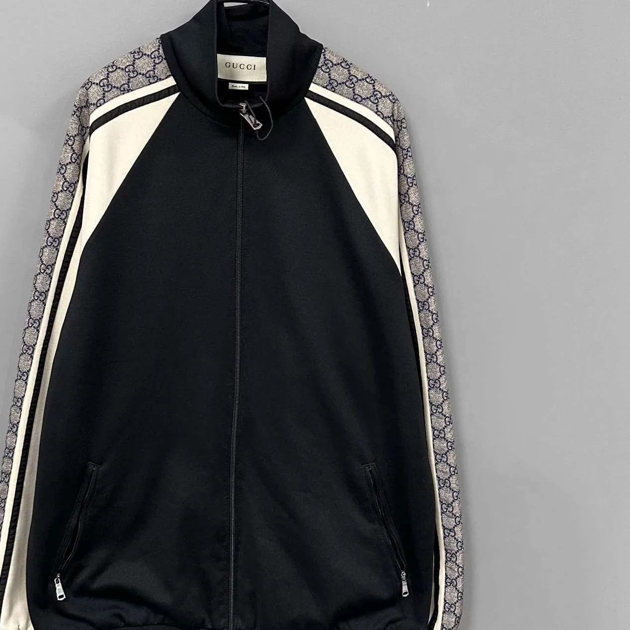 Gucci GUCCI Snake Print Zipper Distressed Jacket Size S Size US S / EU 44-46 / 1 - 2 Thumbnail