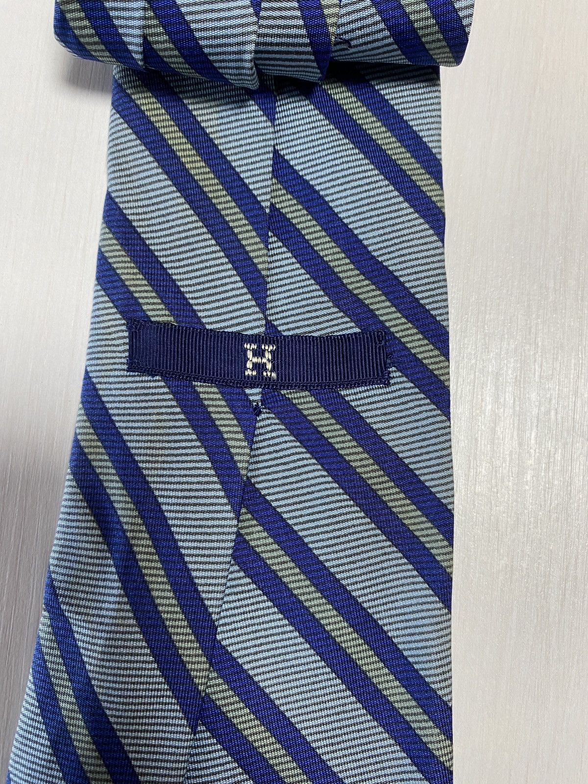 Hermes Hermes vintage silk blue Size ONE SIZE - 3 Thumbnail