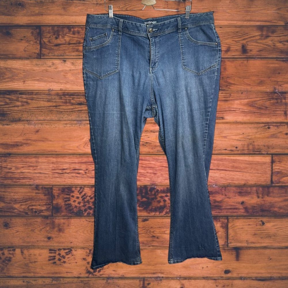 Other Lane Bryant Denim Bootcut Jeans Size 24 Size 42" / US 20 - 1 Thumbnail