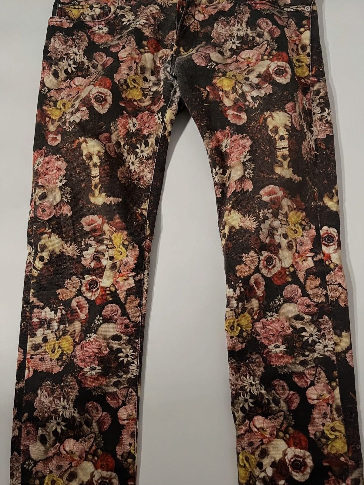 Dior DIOR HOMME TORU KAMEI SS2017 ‘VANITAS’ JEANS Size US 32 / EU 48 - 6 Thumbnail