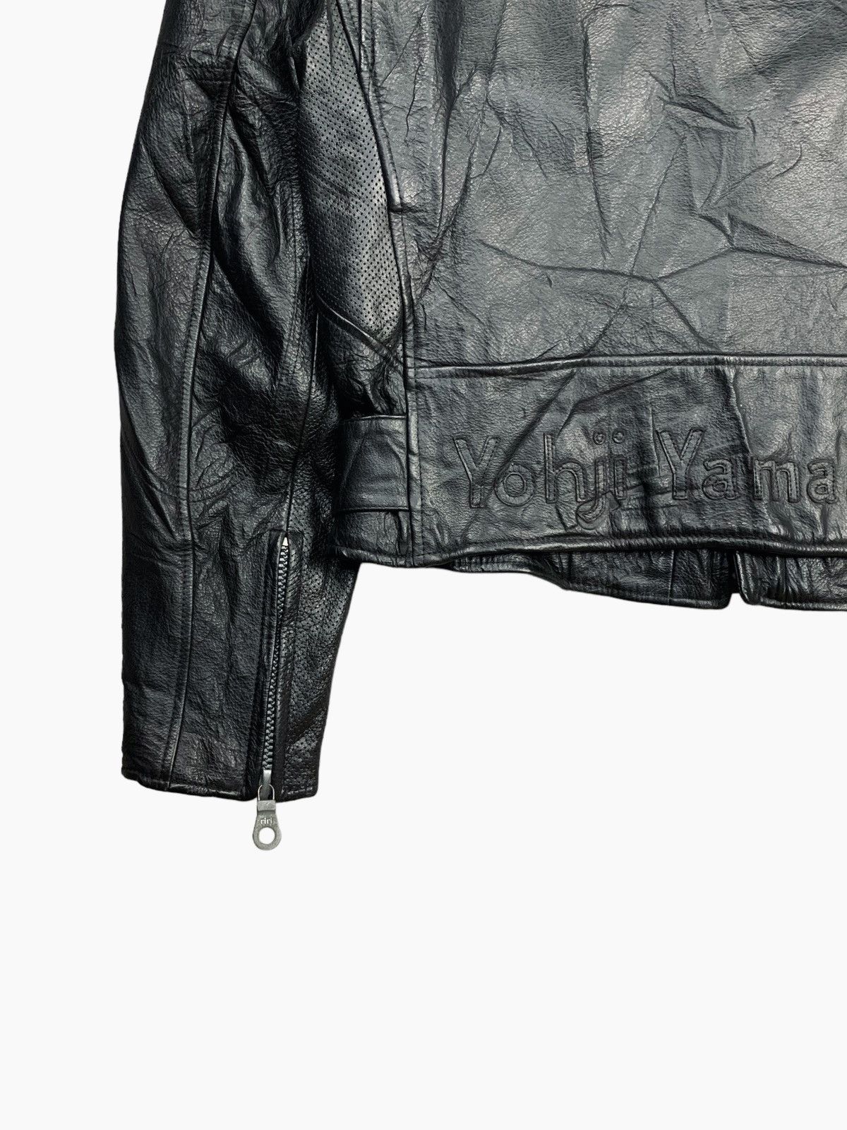Dainese AW04/05 Yohji Yamamoto x Dainese - Moto Leather Jacket Size US S / EU 44-46 / 1 - 10 Thumbnail