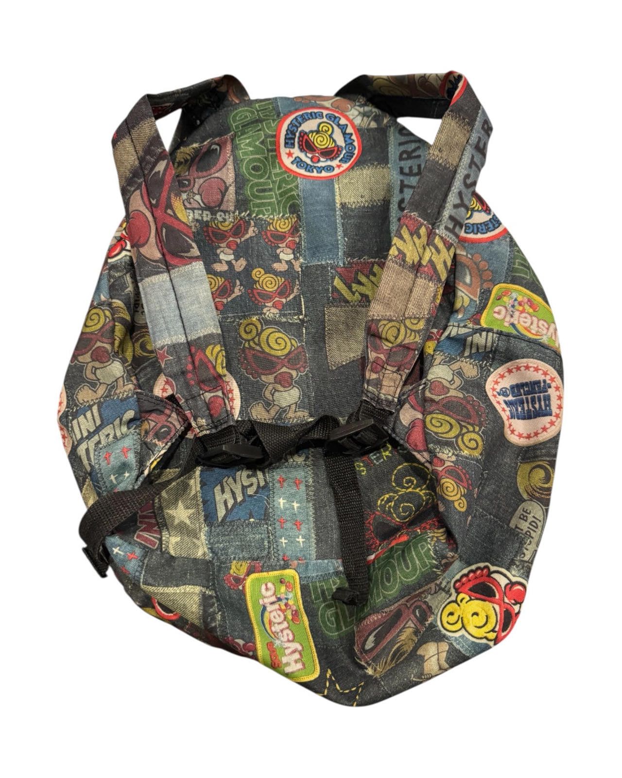 Hysteric Glamour Hysteric Mini Denim Print Backpack Size ONE SIZE - 2 Thumbnail