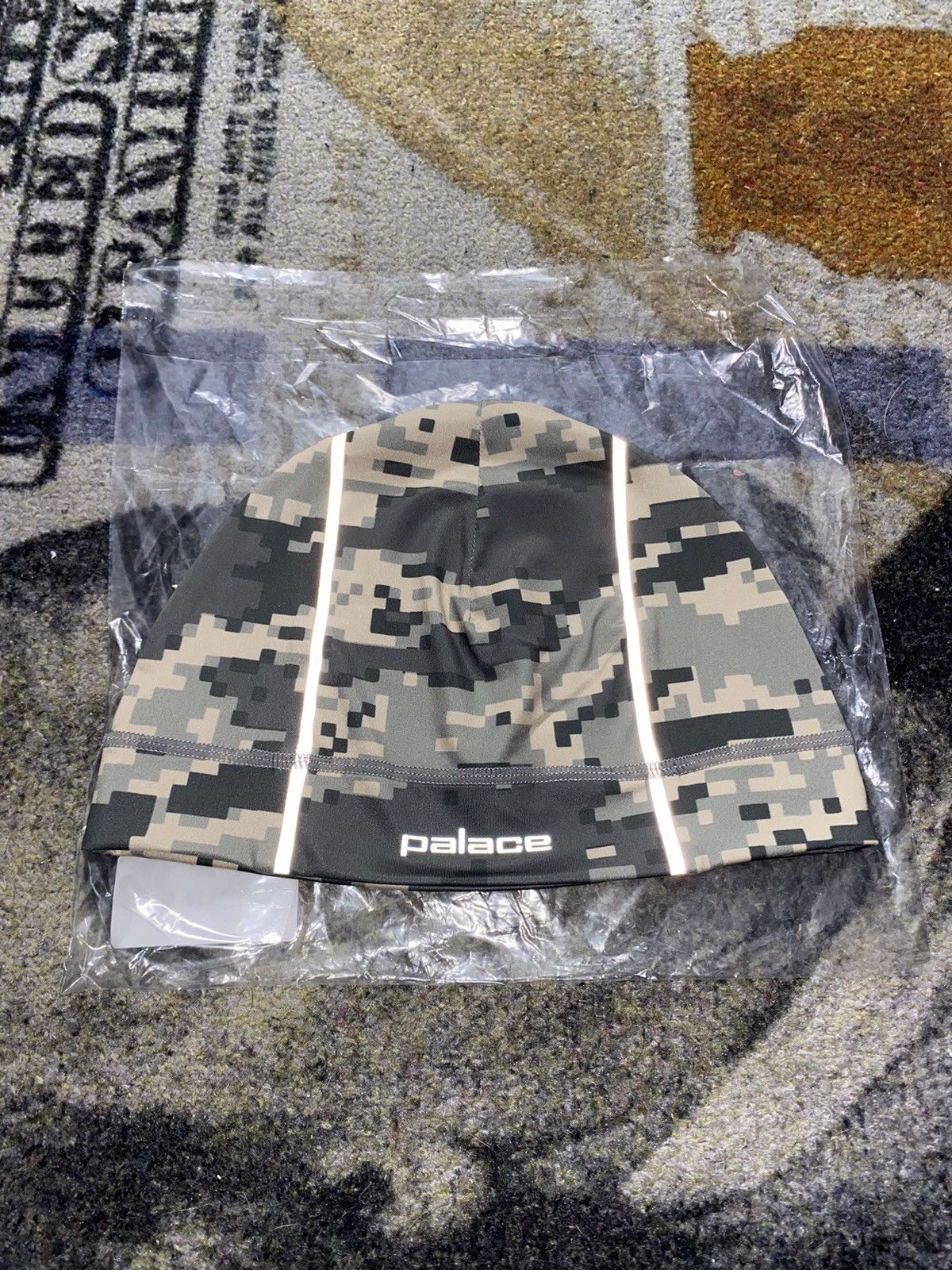 帽子 PALACE REFLECTO RUNNING BEANIE camo Palace Palace Reflecto Running Beanie Camo L/XL | Grailed