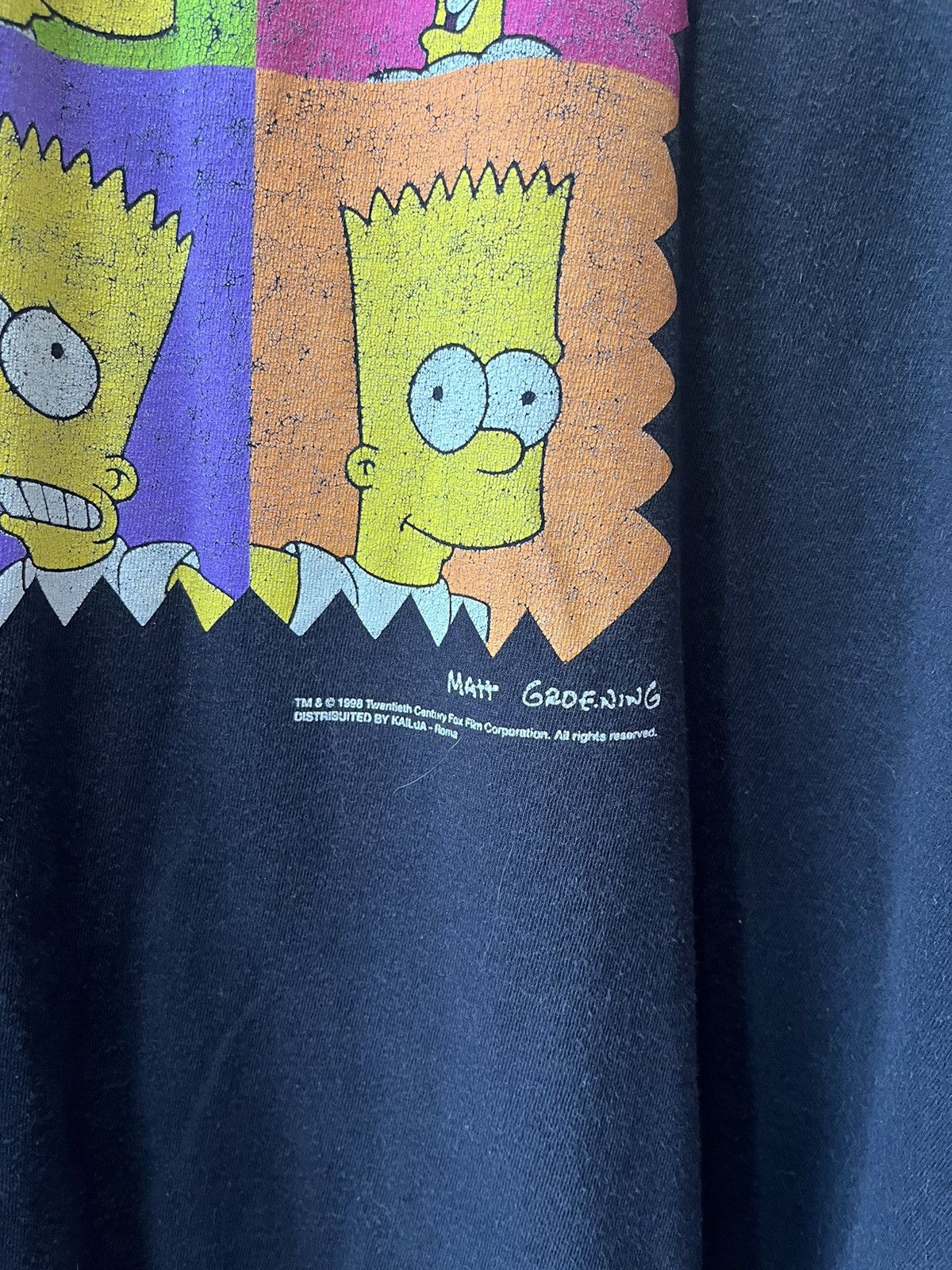 The Simpsons Vintage tee Homer The Simpson’s Bart 1998 Size L Size US L / EU 52-54 / 3 - 4 Thumbnail