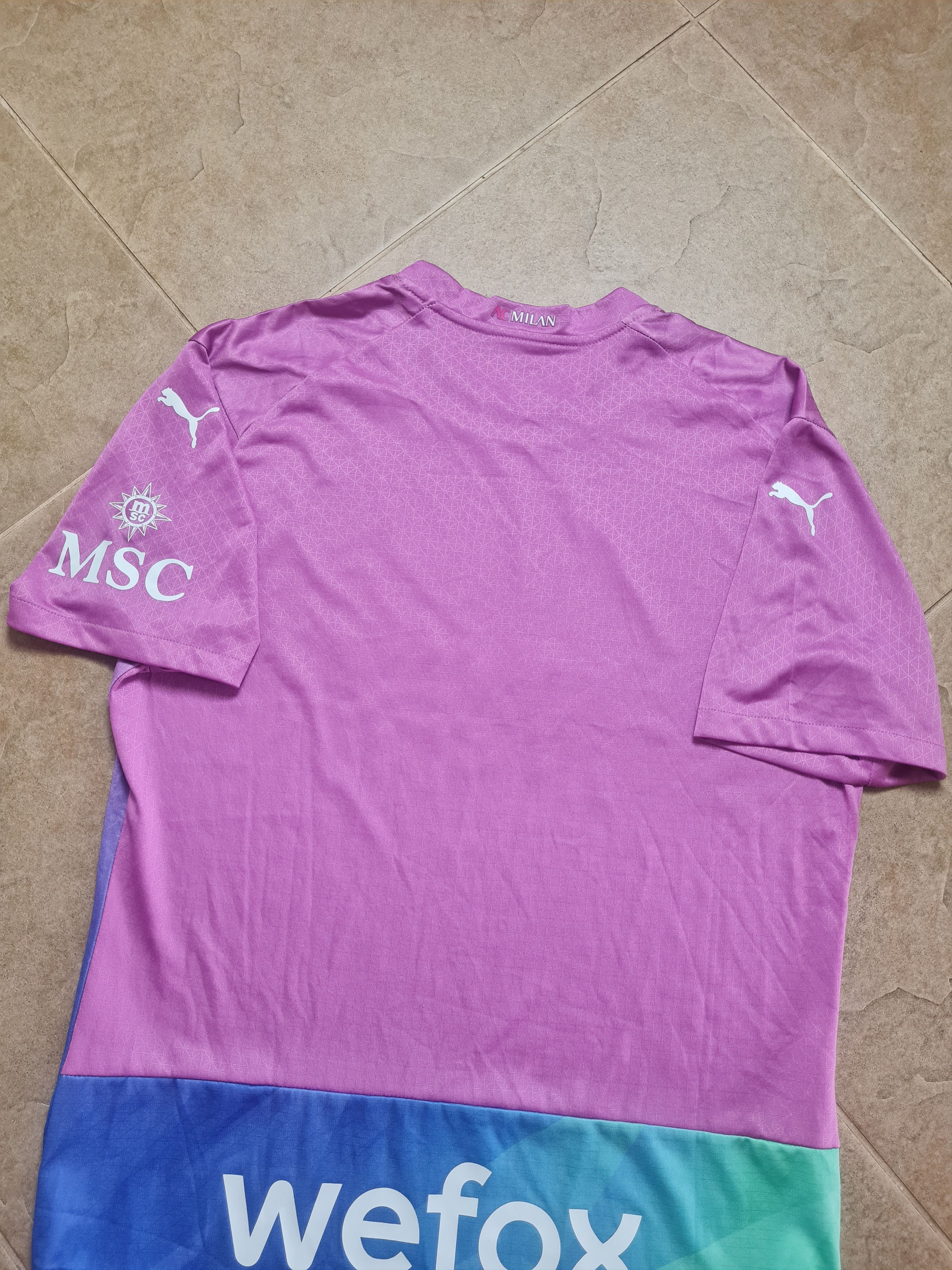 Puma Football T-shirts Men's Jersey Puma AC MILAN JERSEY Soocer Size US XL / EU 56 / 4 - 22 Thumbnail