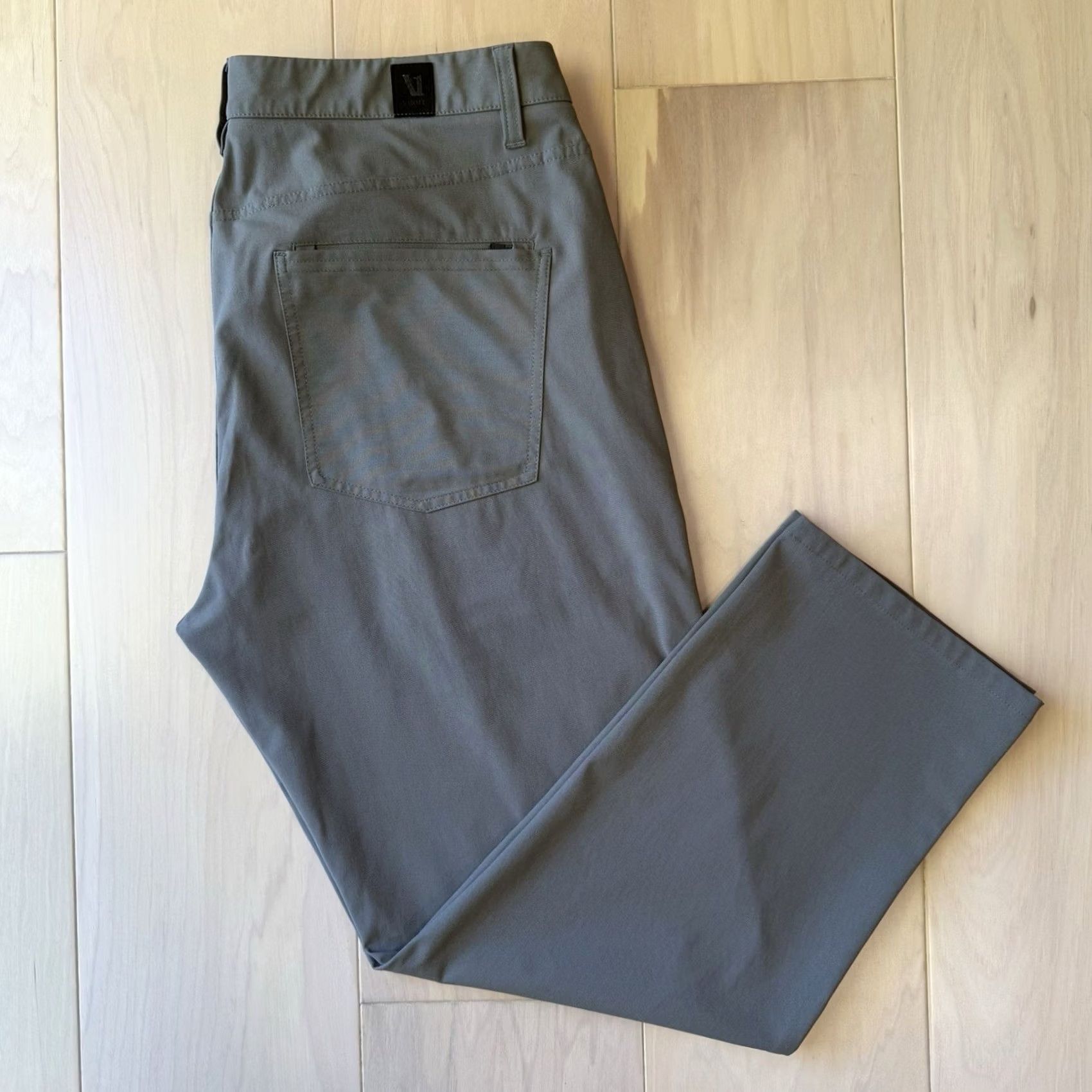 Vuori Vuori Meta Pants Golf Athleisure Sportswear Gray Green 34 Mens Size US 34 / EU 50 - 2 Thumbnail
