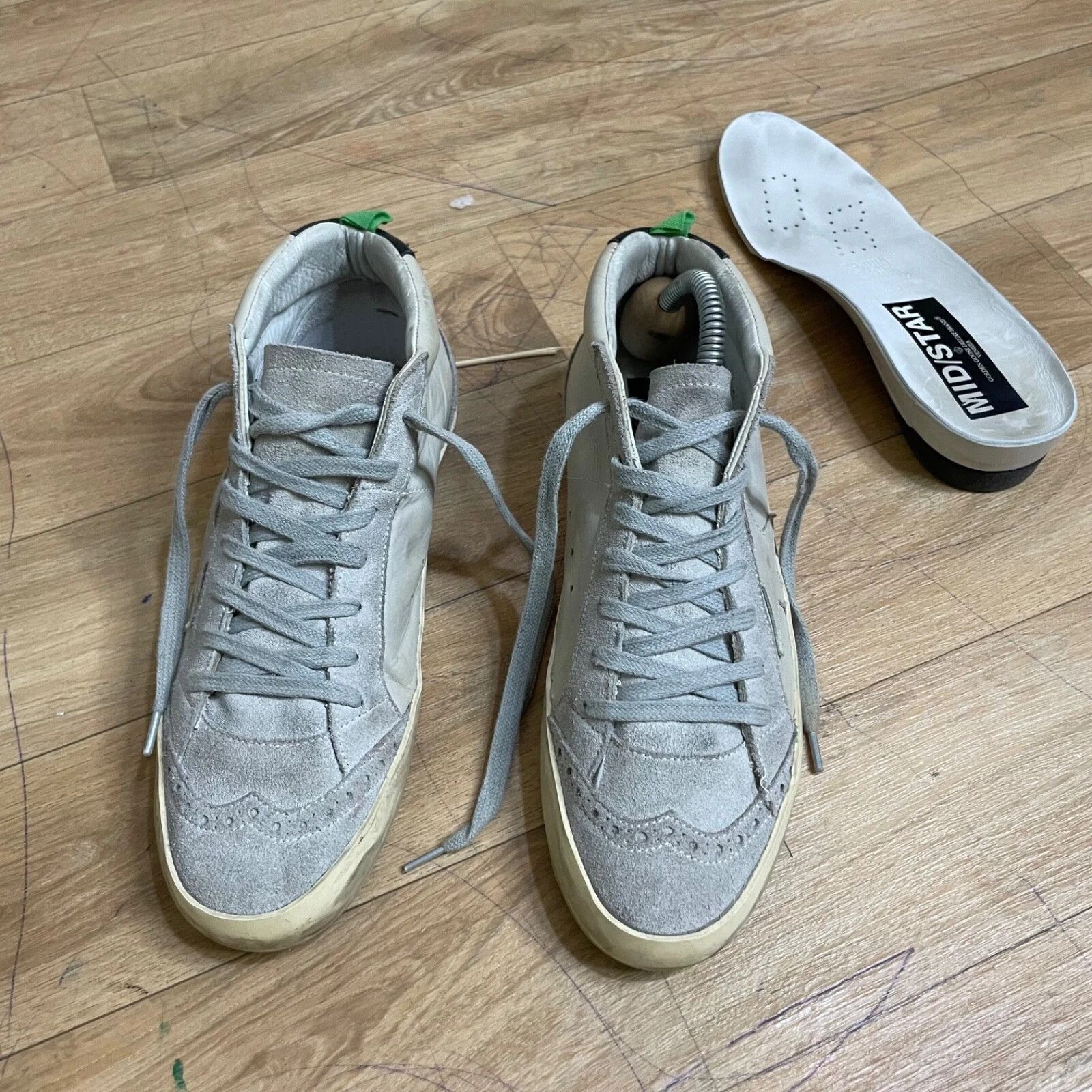 Golden Goose Golden Goose Sneakers MID STAR GGDB High Top Leather womens Size US 8 / IT 38 - 7 Thumbnail