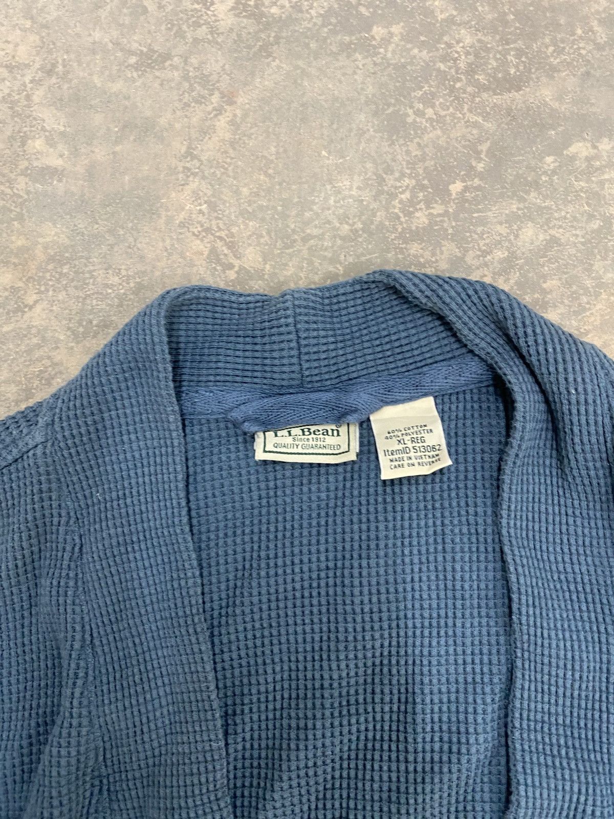 L.L. Bean 1990s -LL BEAN Bathrobe knit comfort Size US XL / EU 56 / 4 - 6 Thumbnail