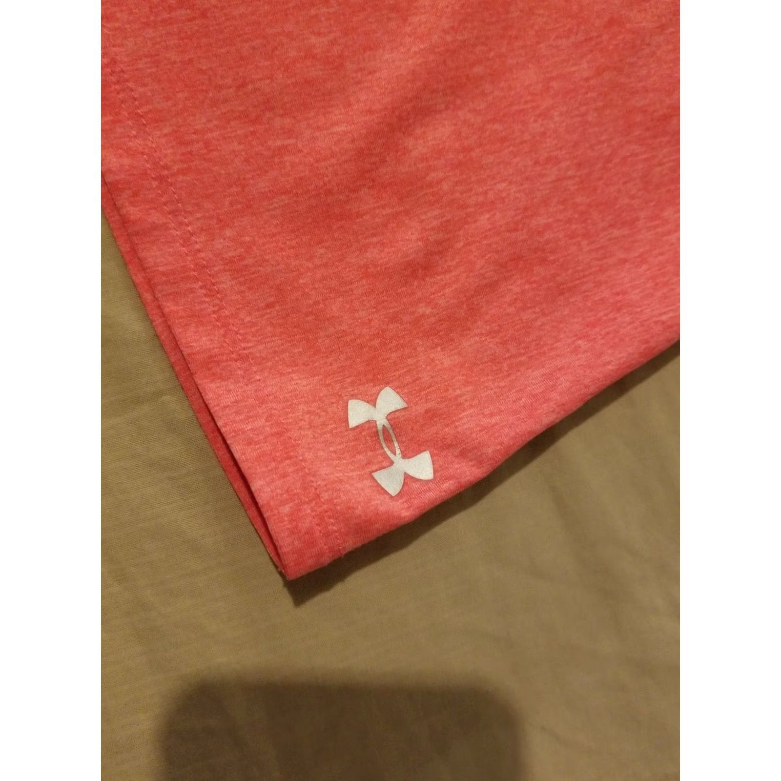 Under Armour Under Armour Tank Shirt Women S Orange Athletic Gym Workout Size Small Size S / US 4 / IT 40 - 2 Thumbnail