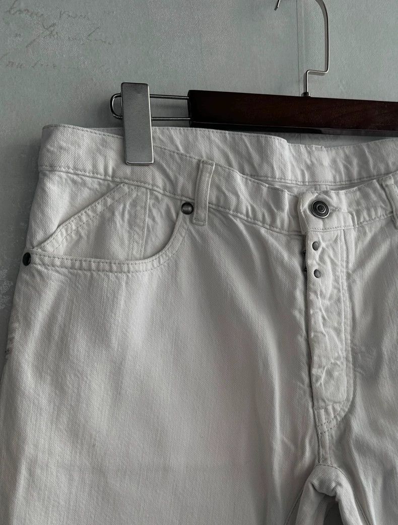 Maison Margiela My milky white patched jeans