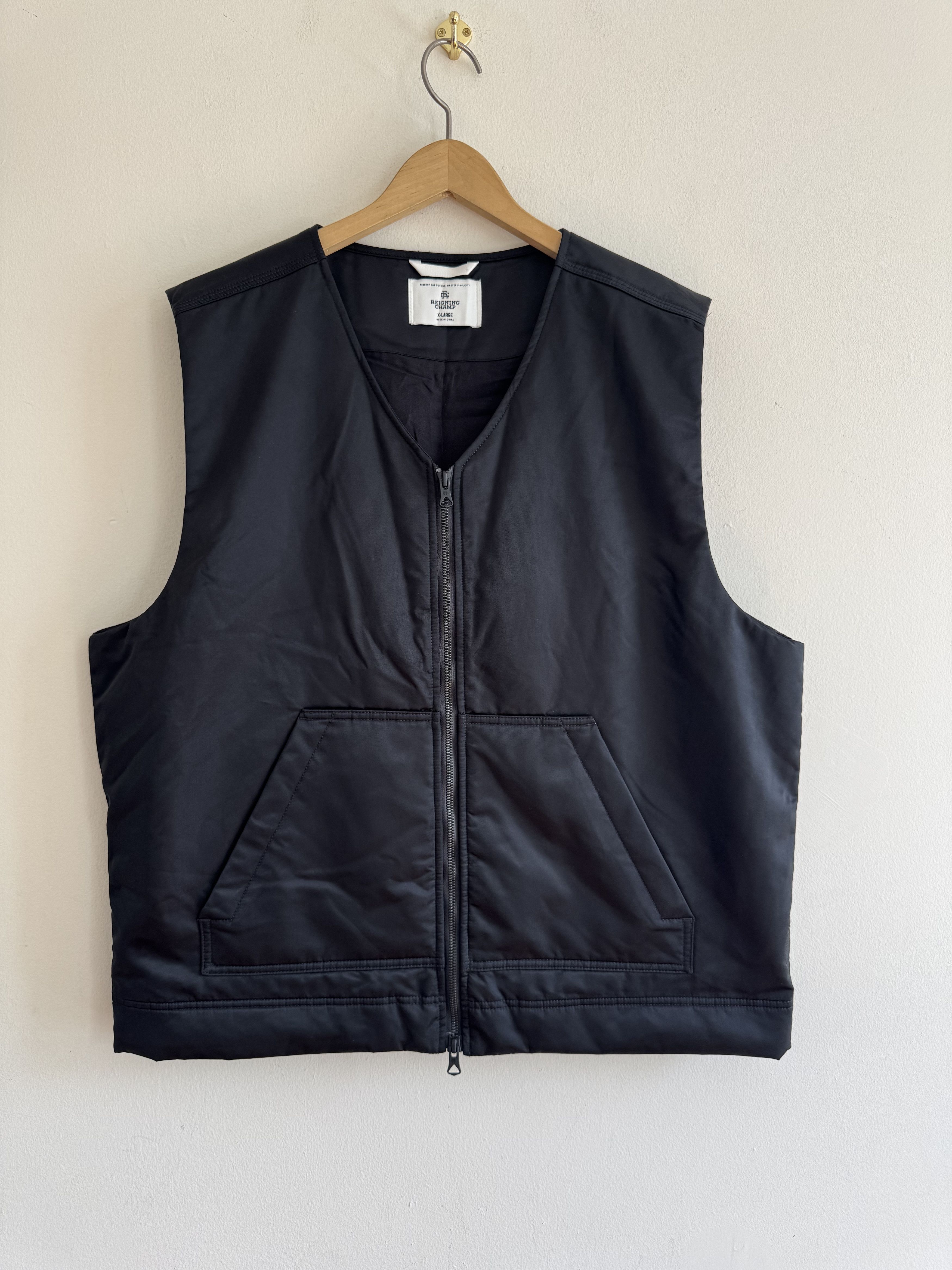 Reigning Champ Reigning Champ Insulated Liner Vest Black XL Size US XL / EU 56 / 4 - 1 Thumbnail