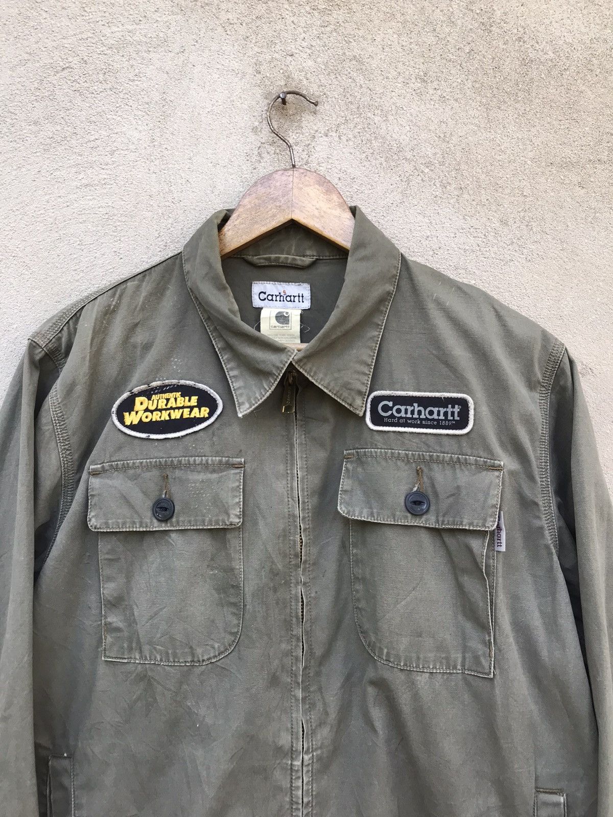 Carhartt RARE VINTAGE CARHARTT WORKWEAR MILITARY JACKET Size US M / EU 48-50 / 2 - 8 Thumbnail
