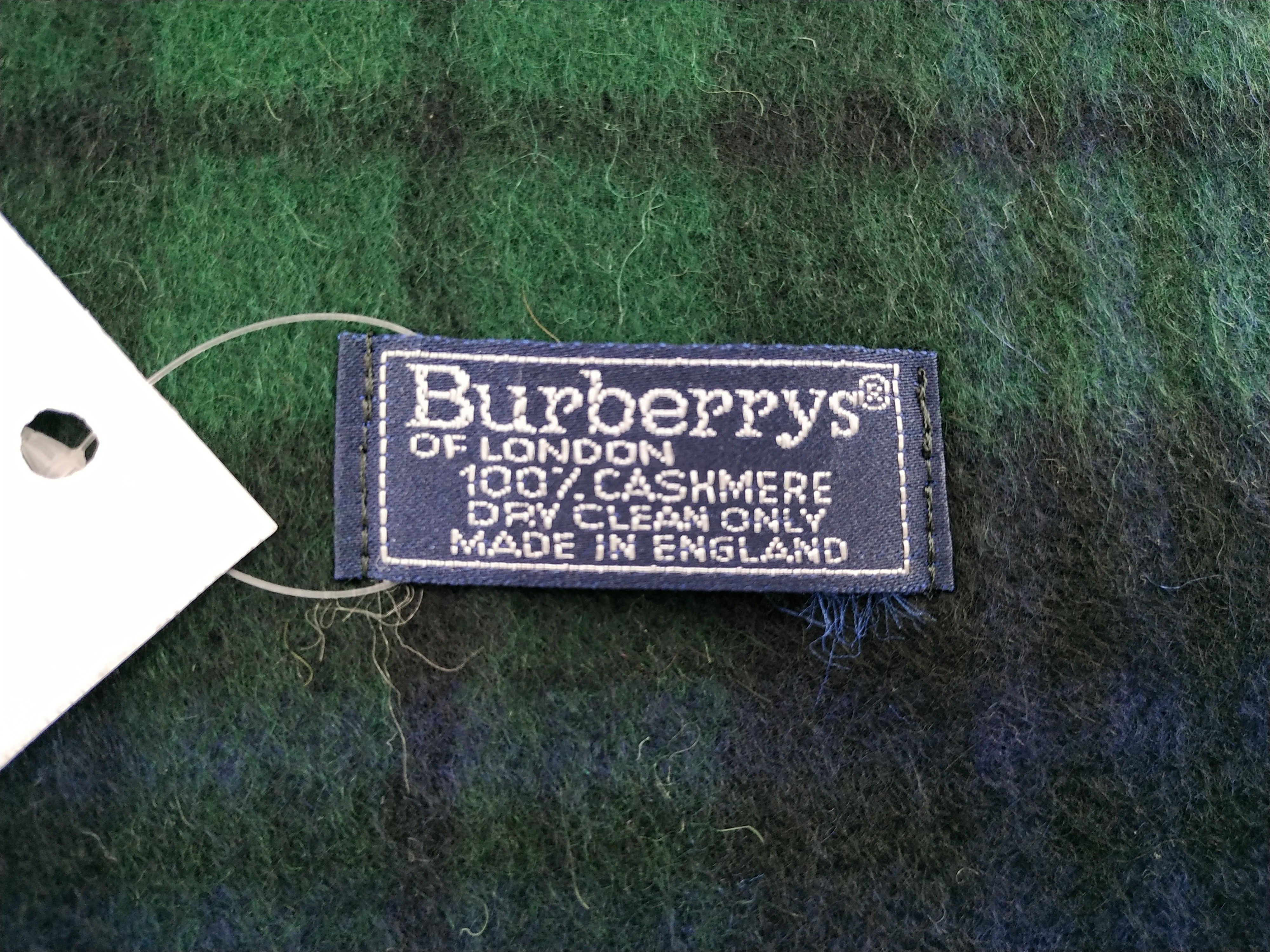 Burberry × Vintage Burberry Scarf / Muffler / Neckwear - WW201 Size ONE SIZE - 6 Thumbnail