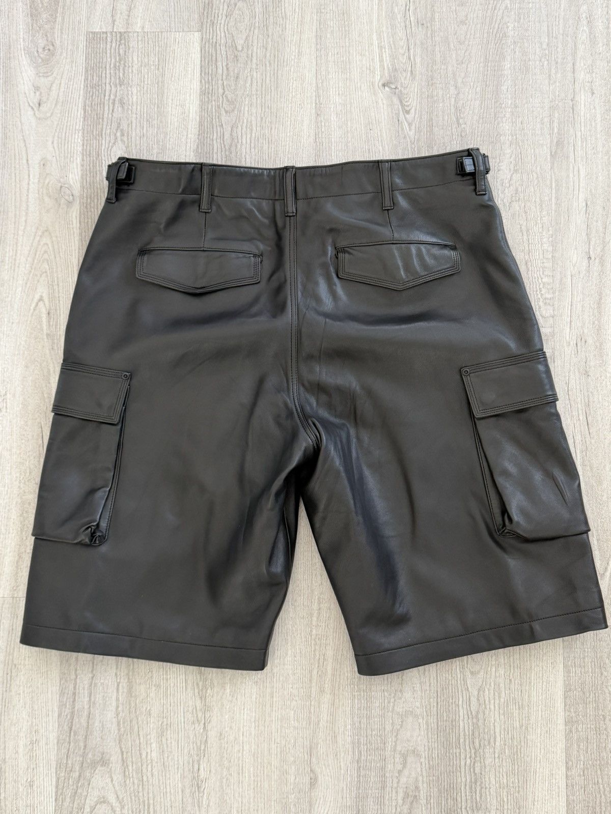 Purple Brand Purple Brand Leather Cargo Shorts Authentic 36 Size US 36 / EU 52 - 7 Thumbnail